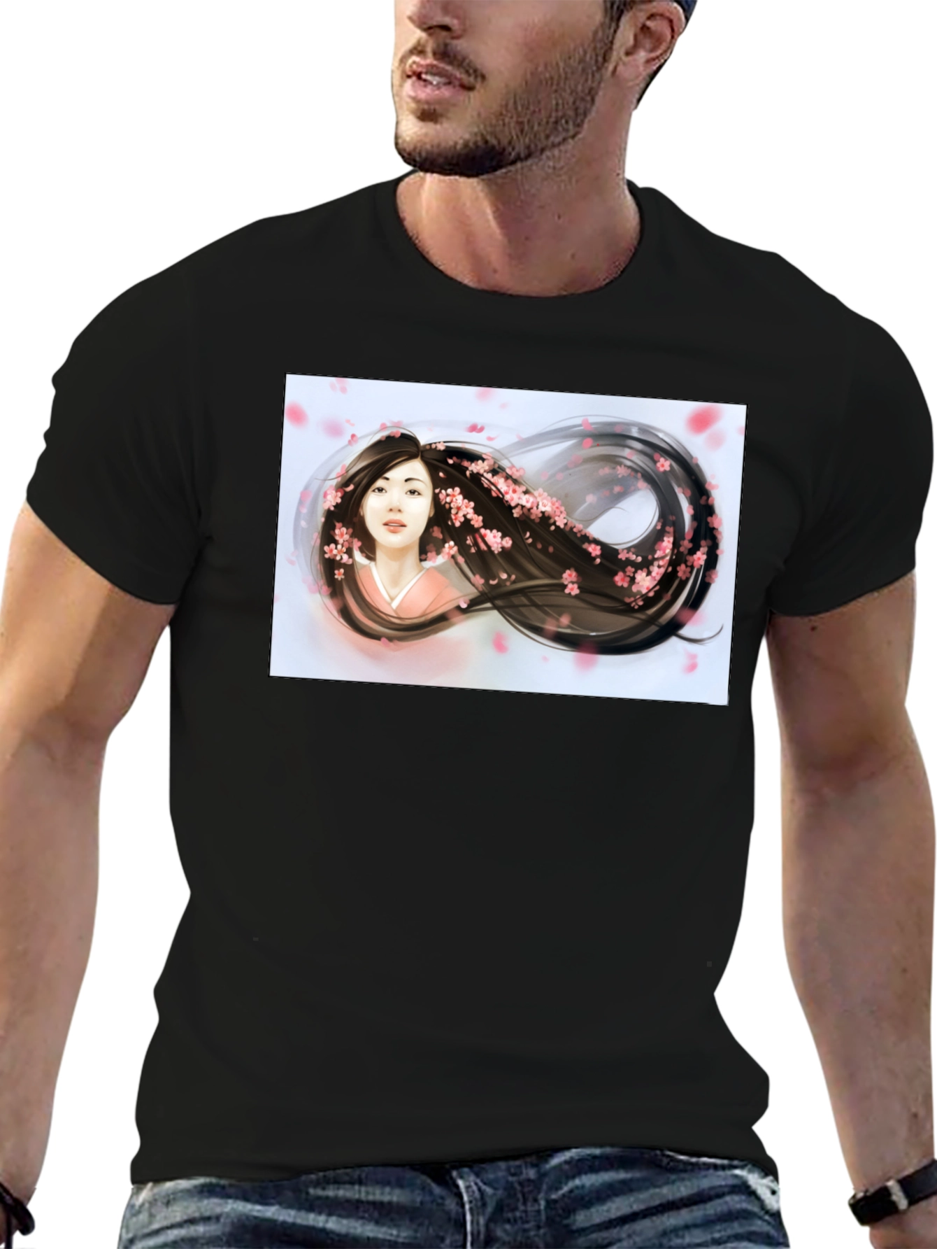 Sakura Dream T-Shirt - Artistic Graphic Tee