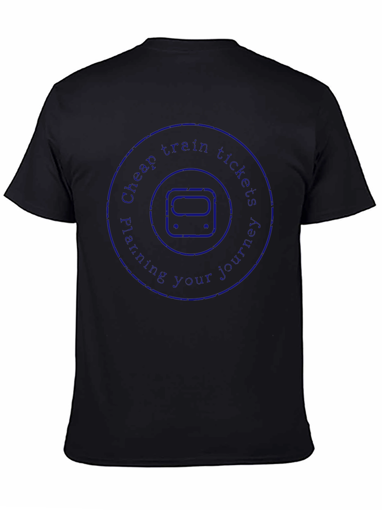 Cheap Train Tickets Black Graphic Tee
