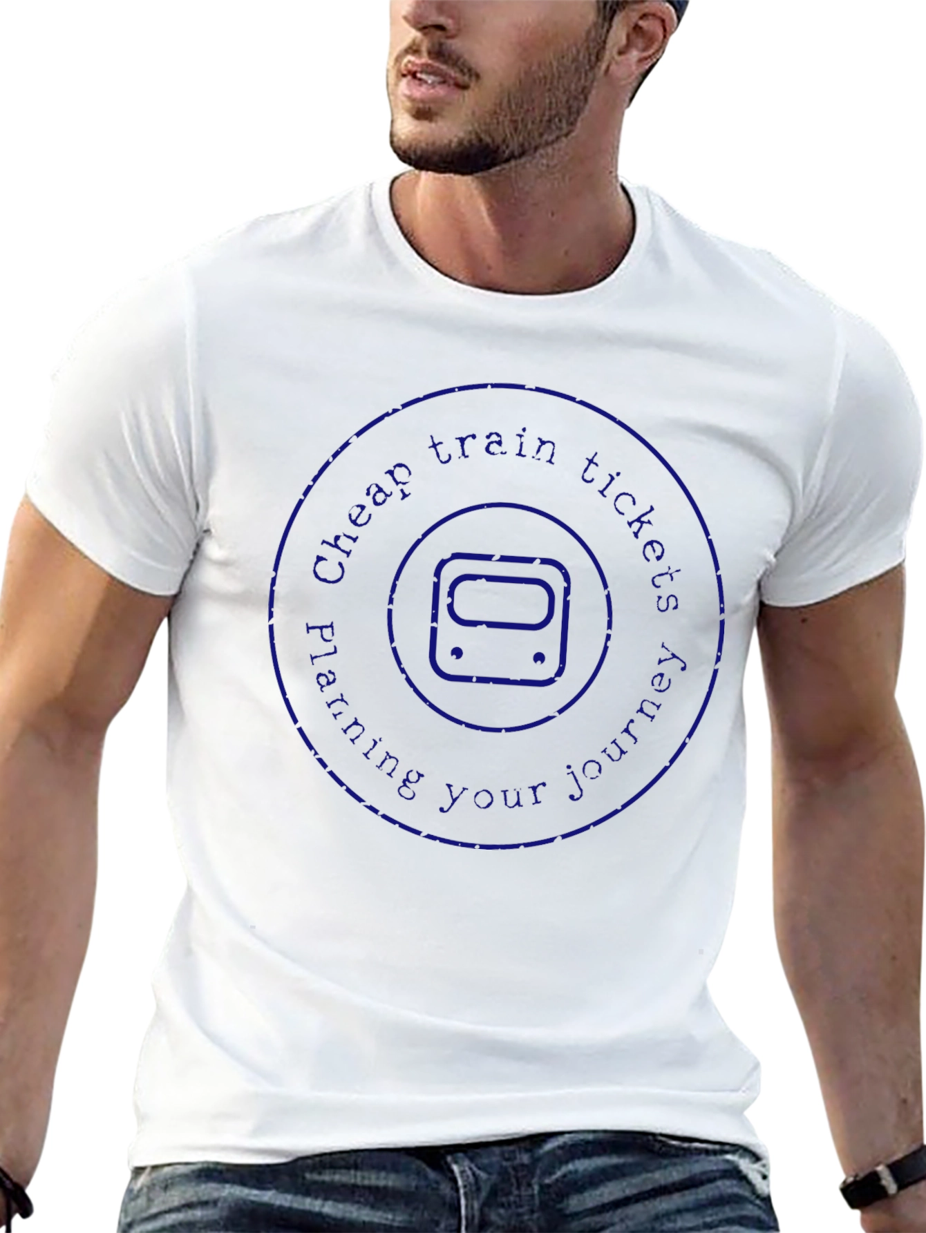 Cheap Train Tickets Black Graphic Tee