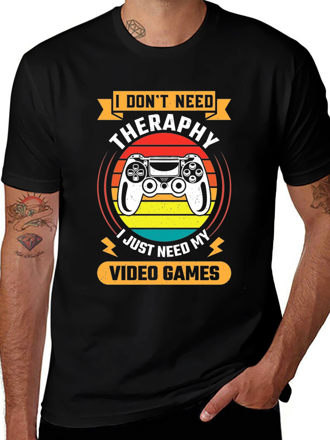 I Dont Need Therapy Video Game T-Shirt