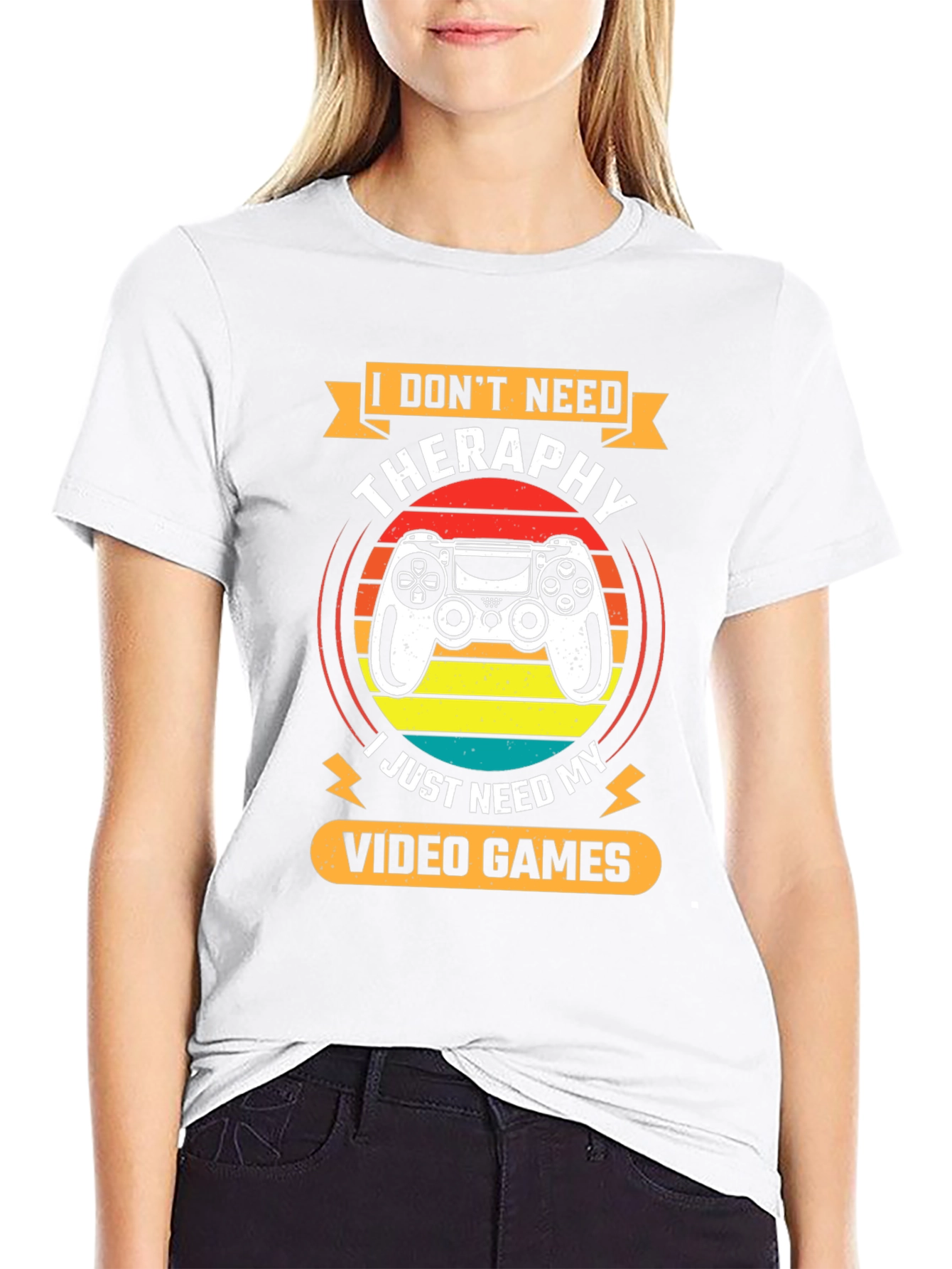 I Dont Need Therapy Video Game T-Shirt