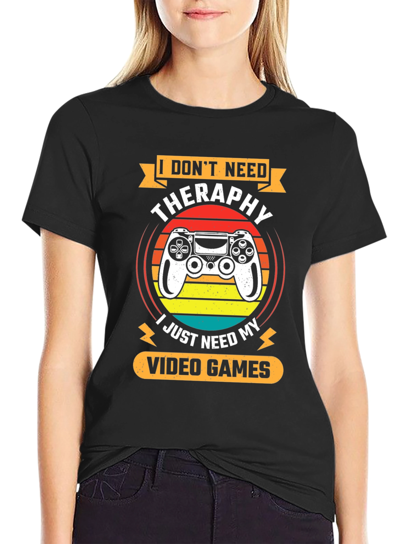 I Dont Need Therapy Video Game T-Shirt