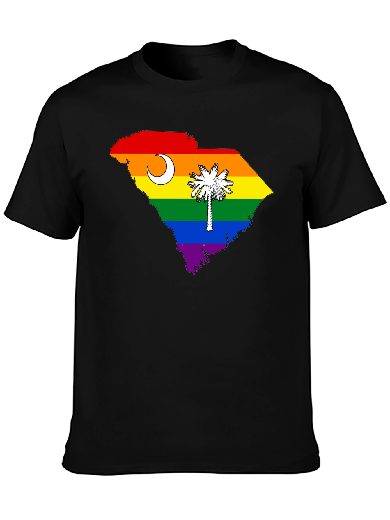 South Carolina Rainbow Pride T-Shirt