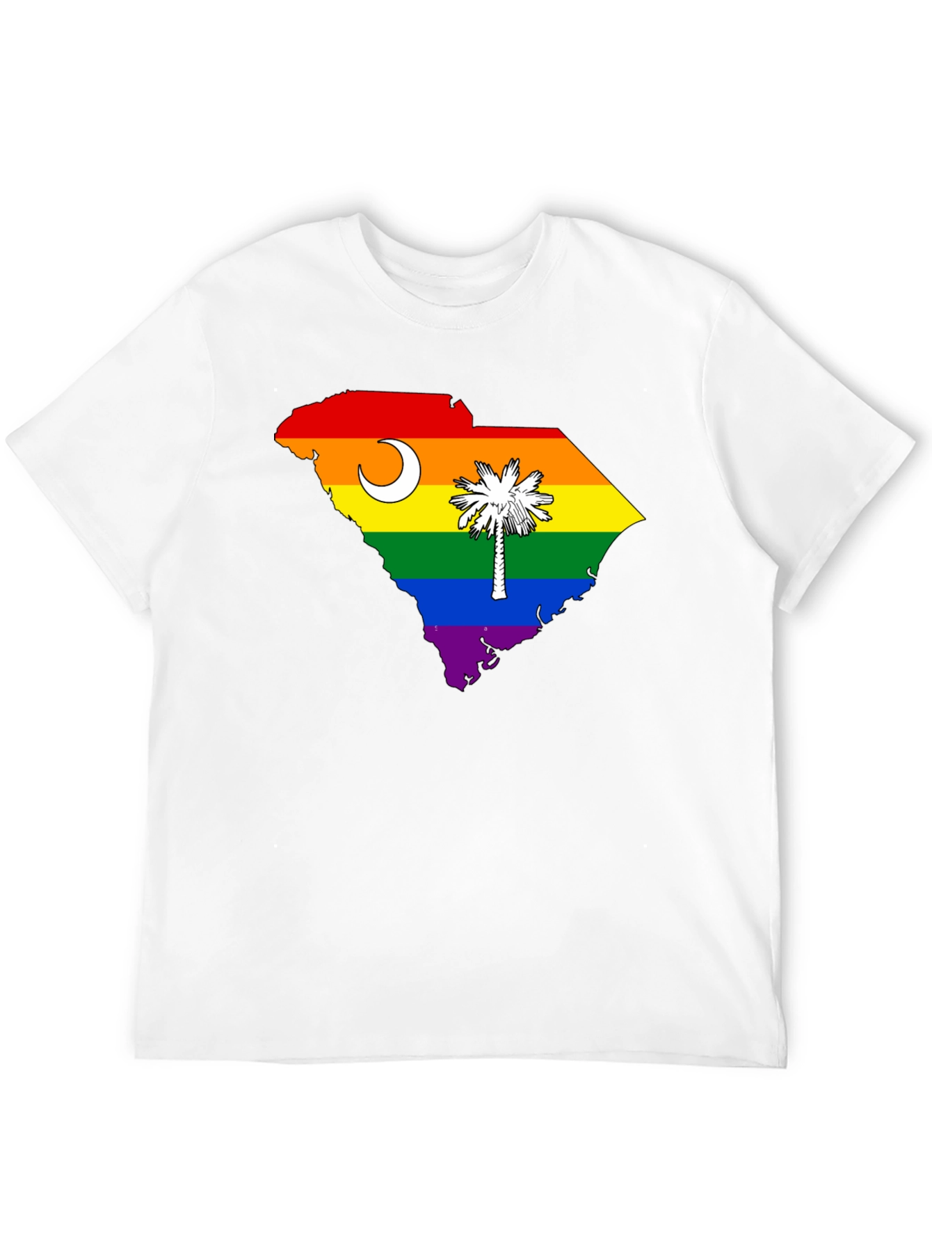 South Carolina Rainbow Pride T-Shirt