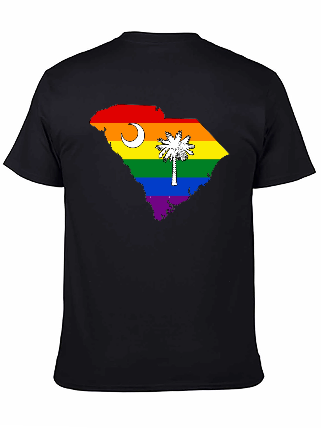 South Carolina Rainbow Pride T-Shirt