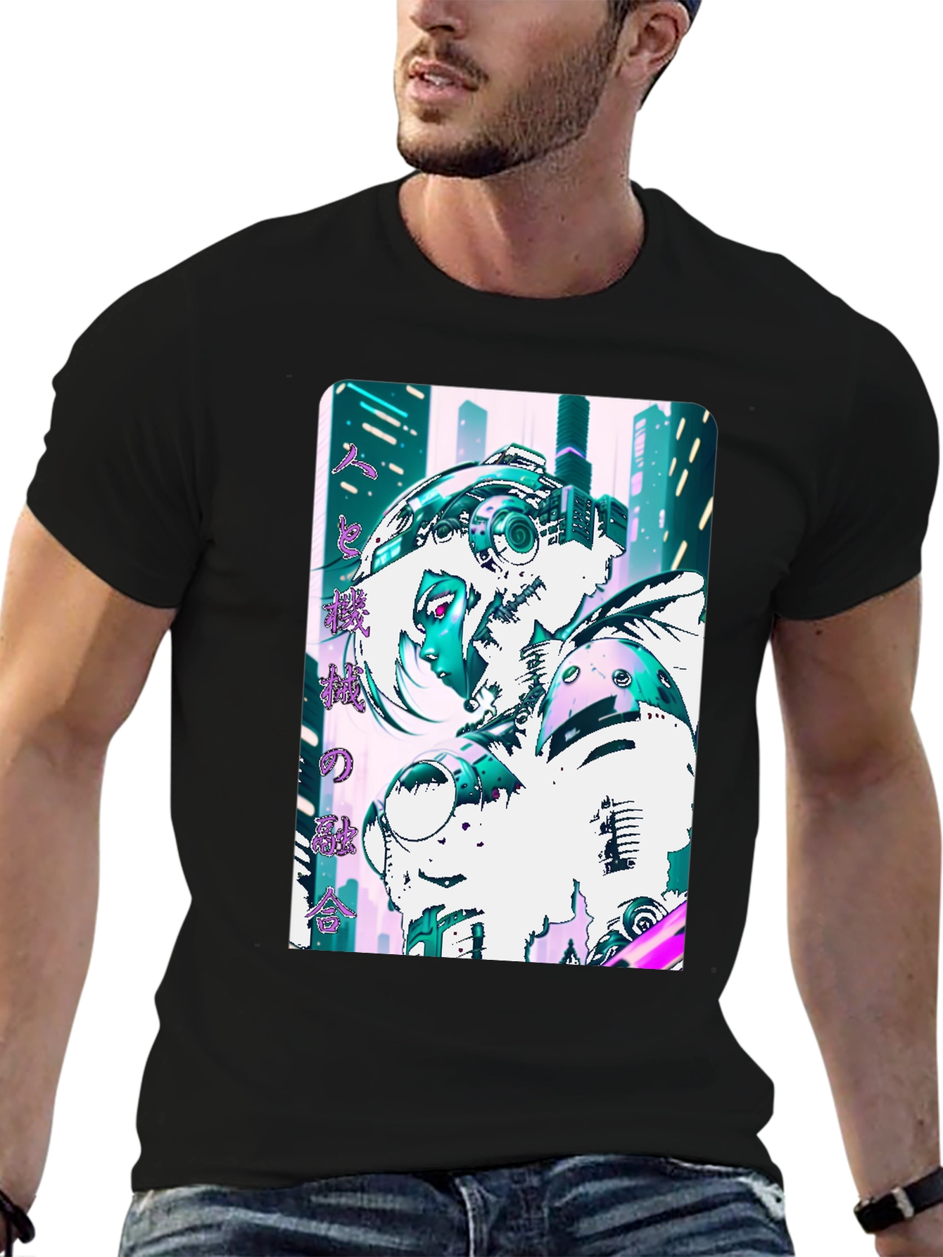 Cyberpunk Anime T-Shirt