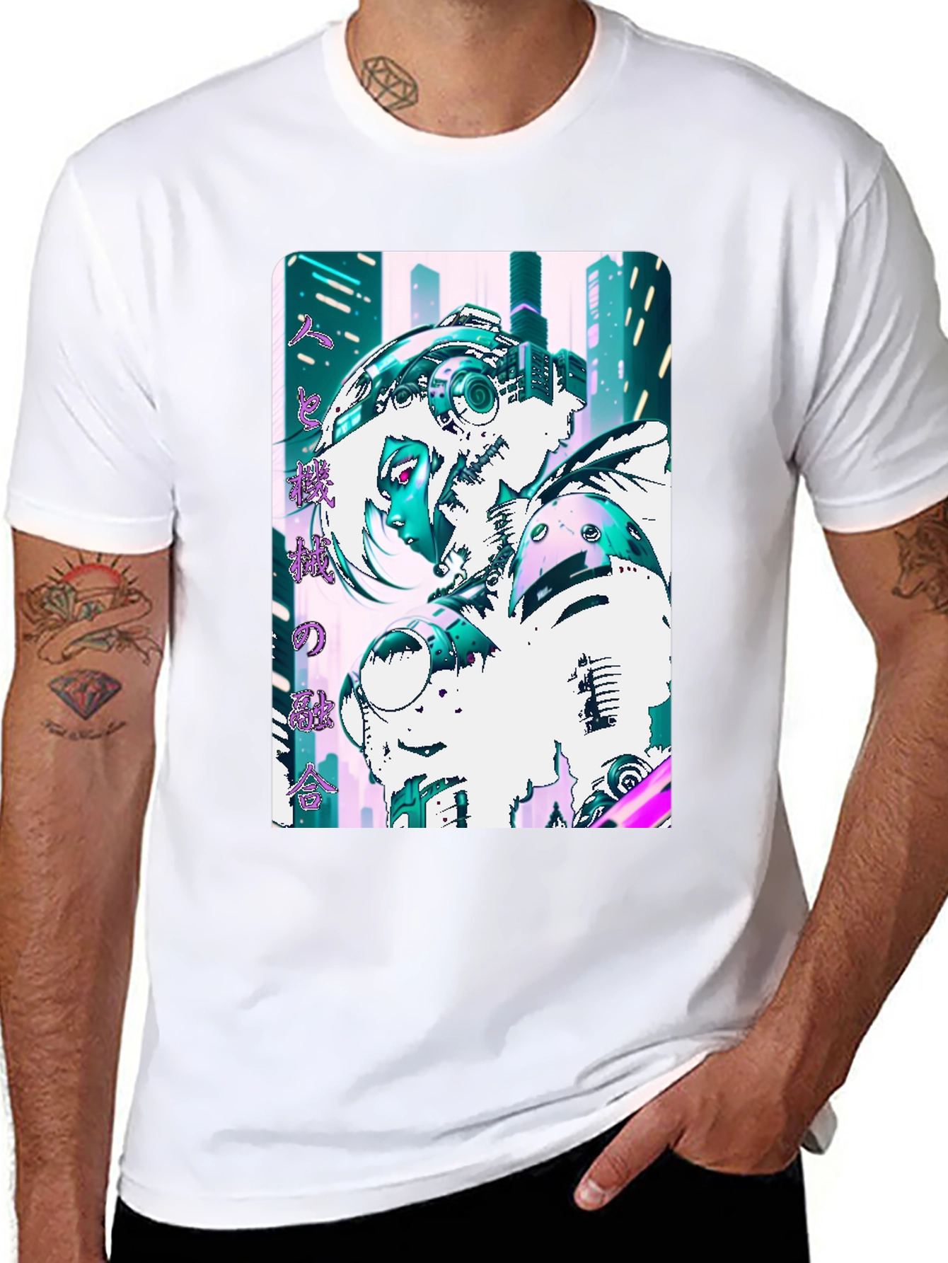 Cyberpunk Anime T-Shirt