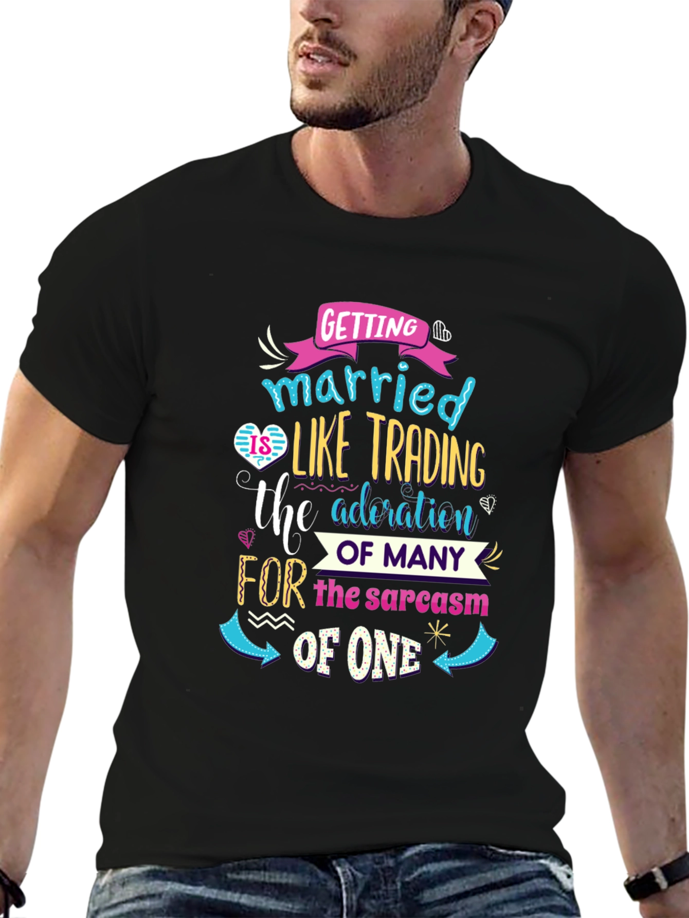Funny Marriage Trading Sarcasm T-Shirt