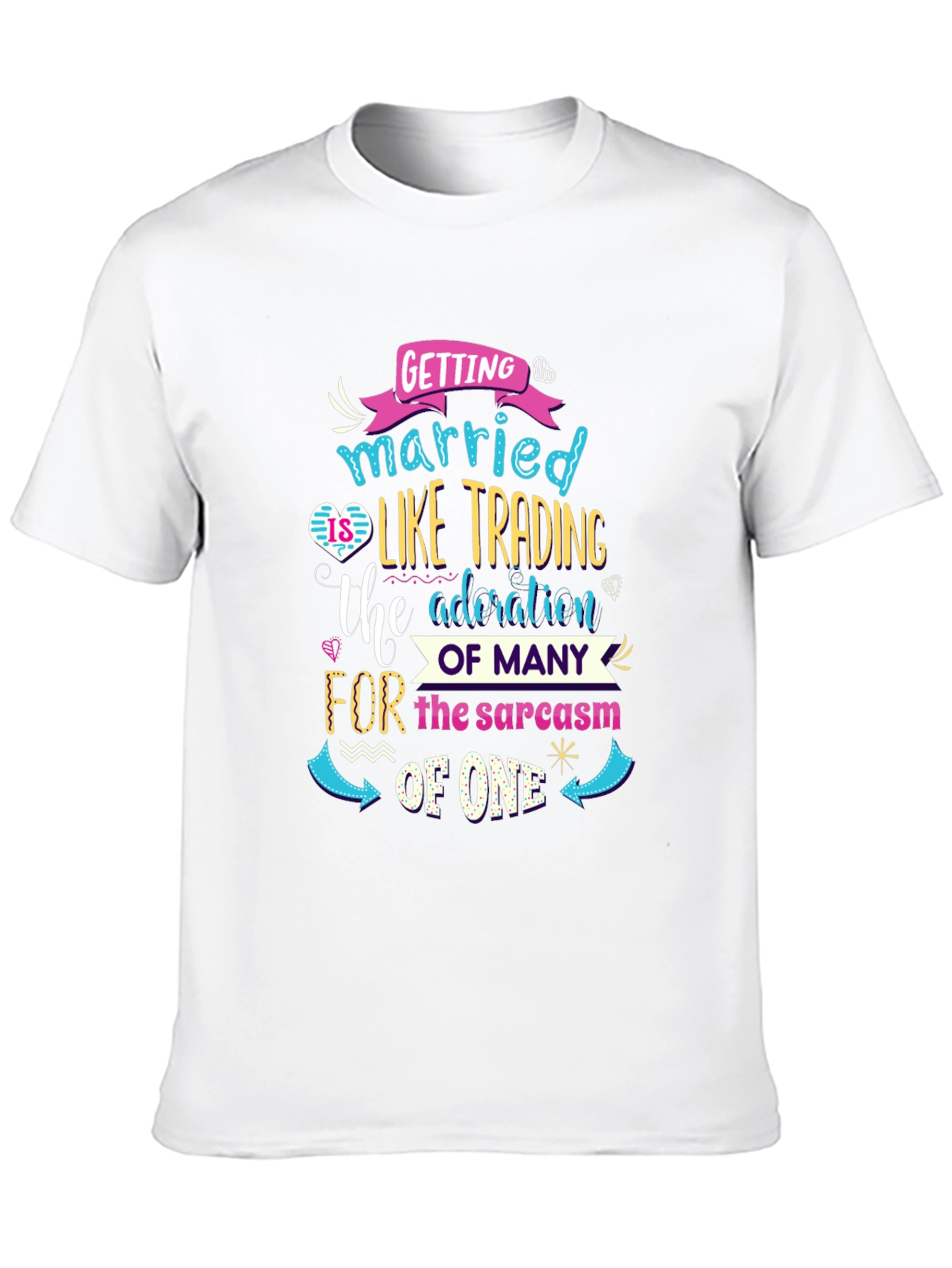 Funny Marriage Trading Sarcasm T-Shirt