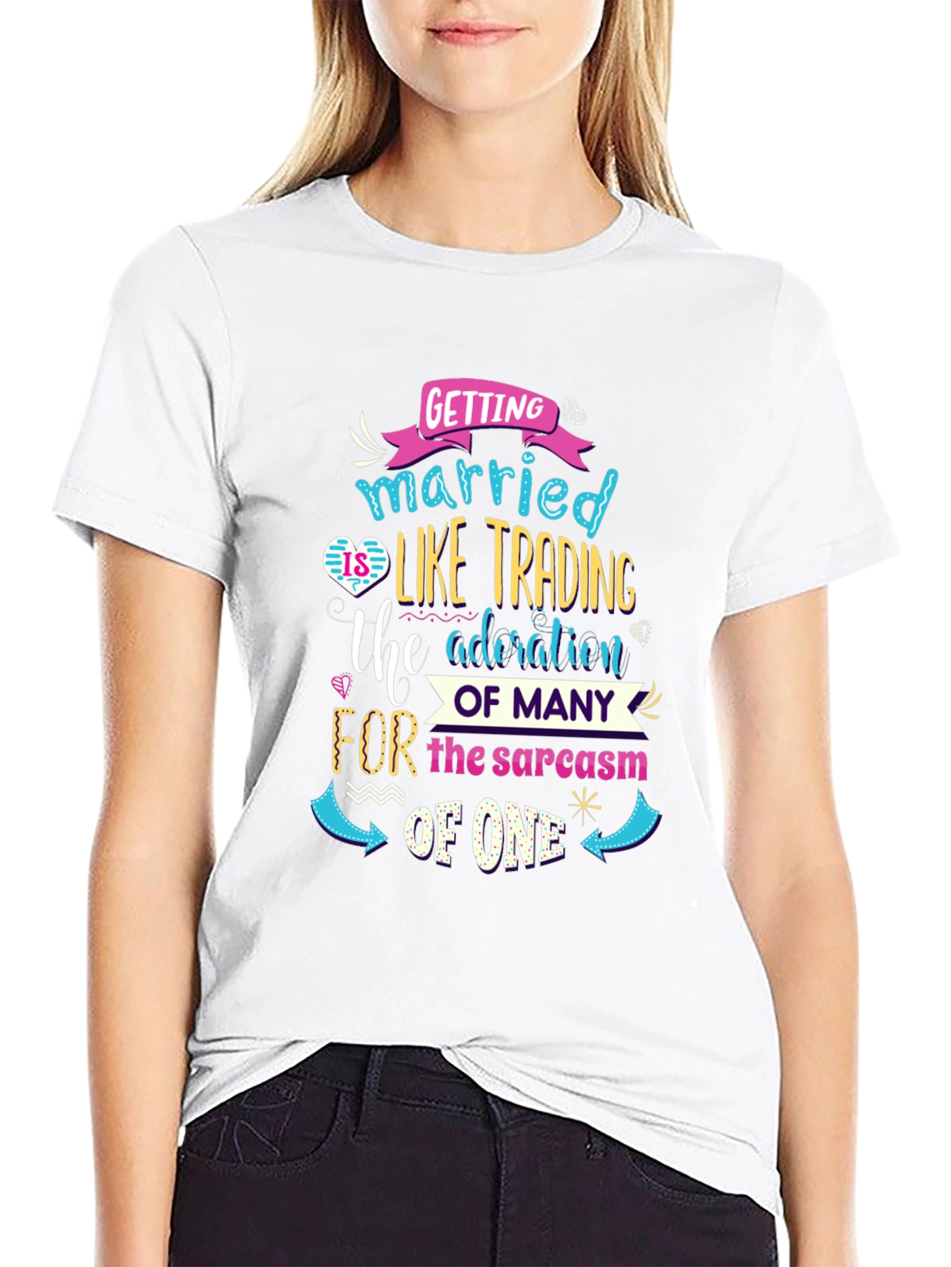 Funny Marriage Trading Sarcasm T-Shirt