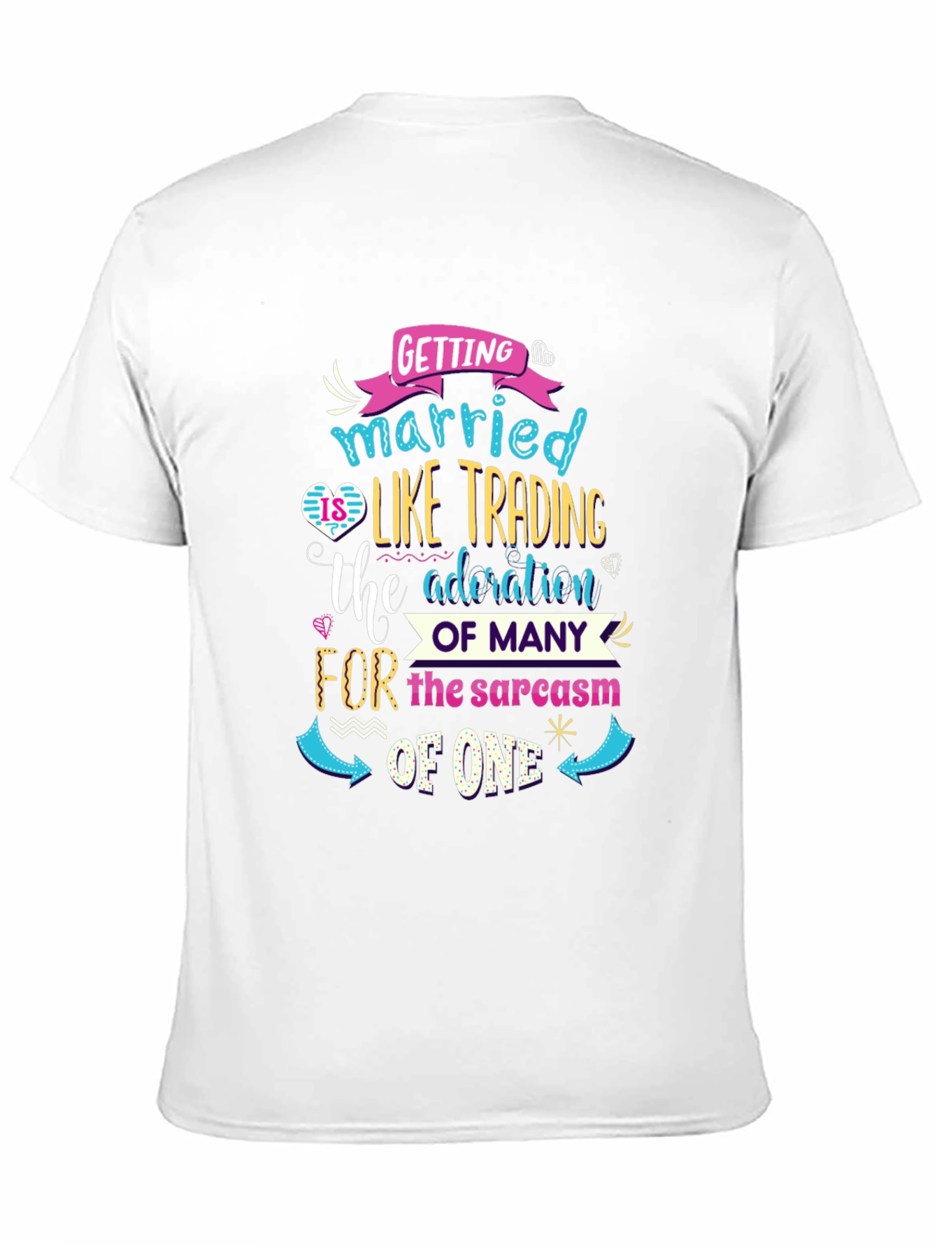 Funny Marriage Trading Sarcasm T-Shirt