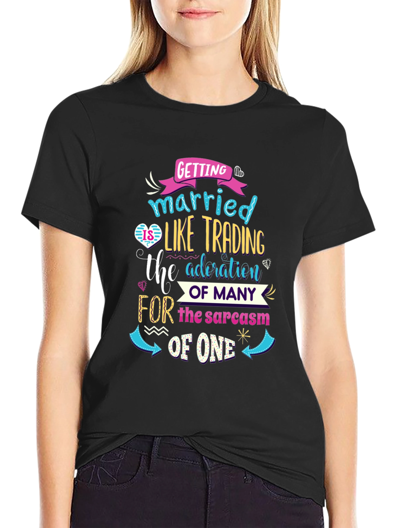 Funny Marriage Trading Sarcasm T-Shirt