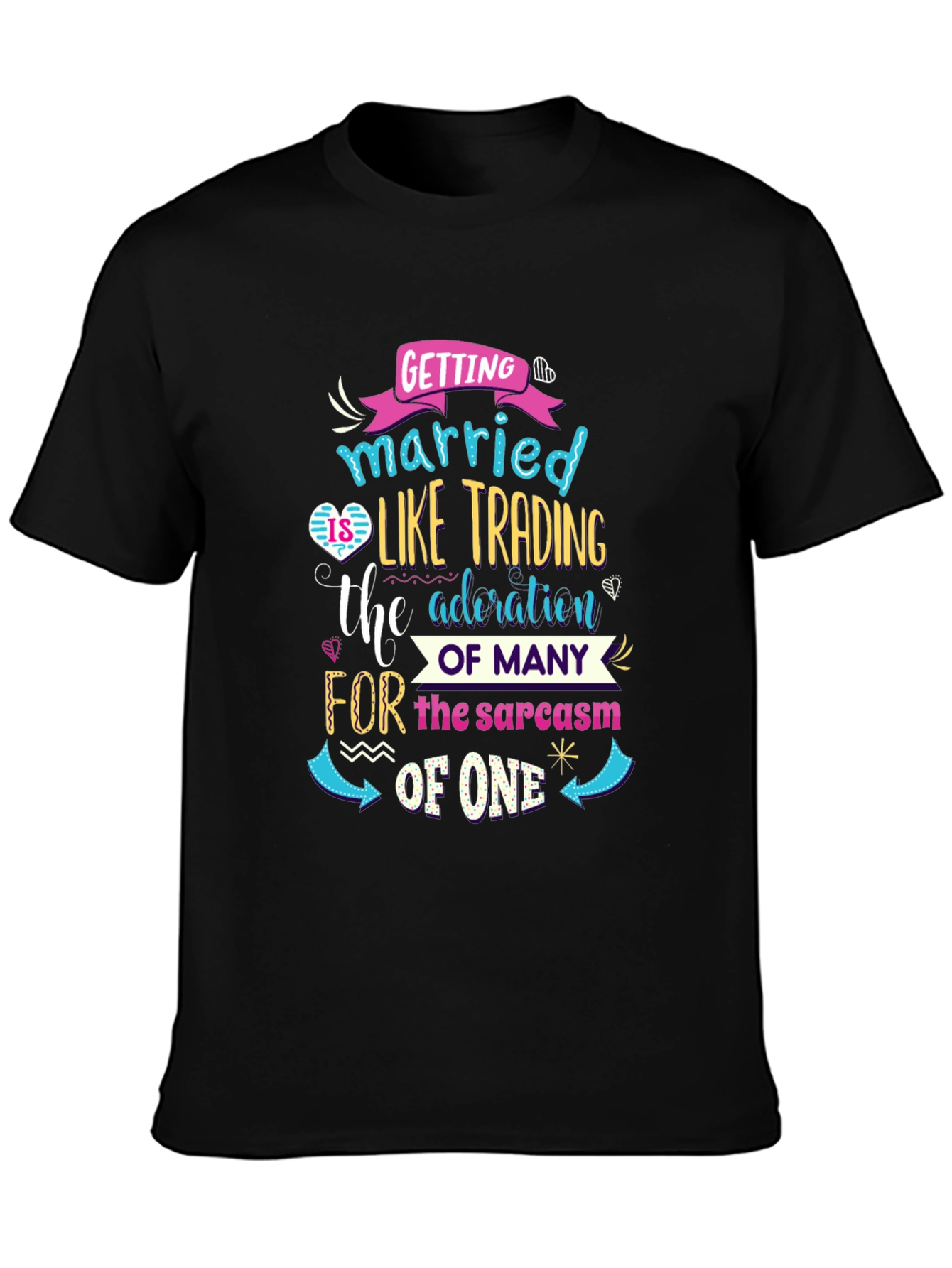 Funny Marriage Trading Sarcasm T-Shirt