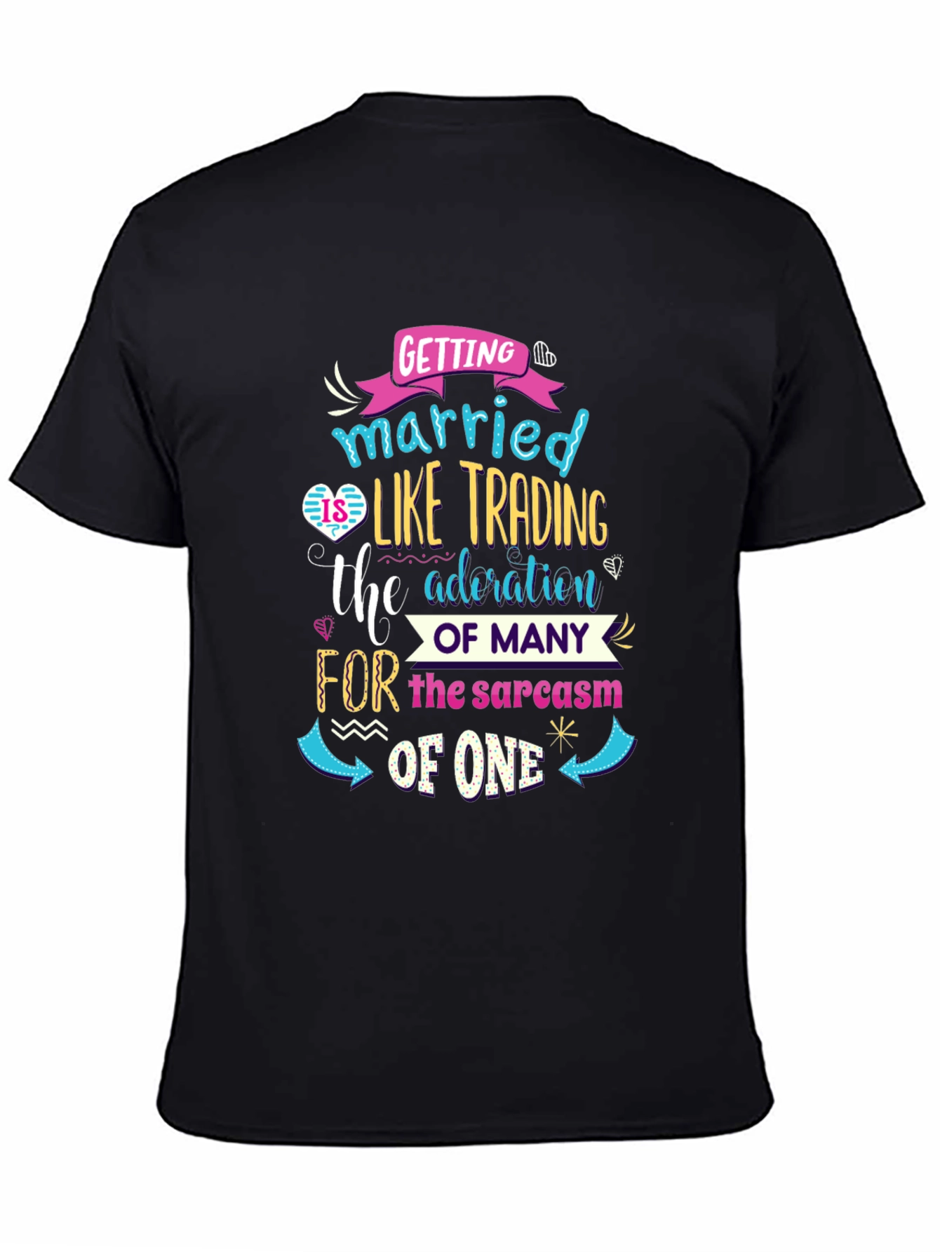 Funny Marriage Trading Sarcasm T-Shirt