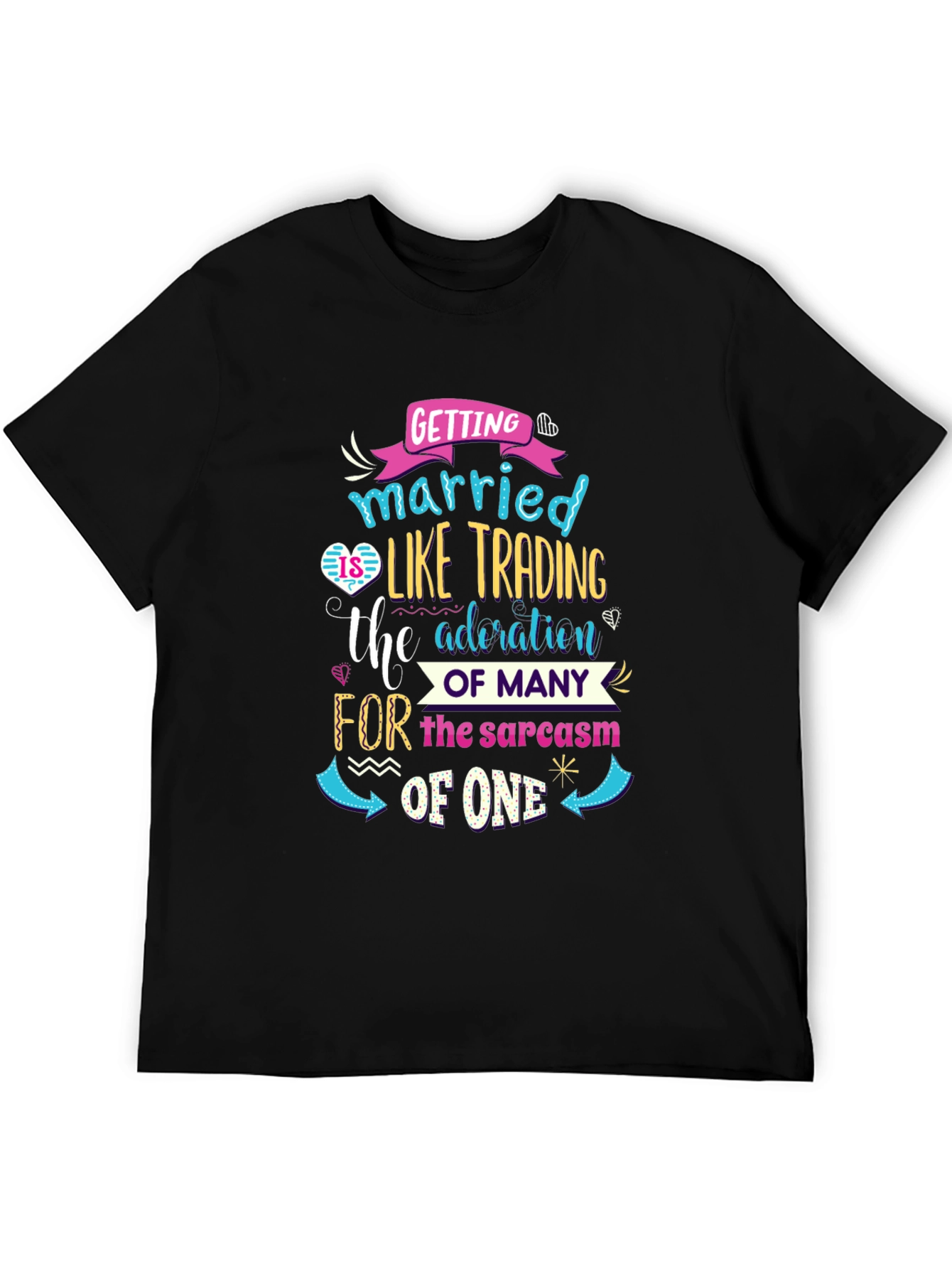 Funny Marriage Trading Sarcasm T-Shirt