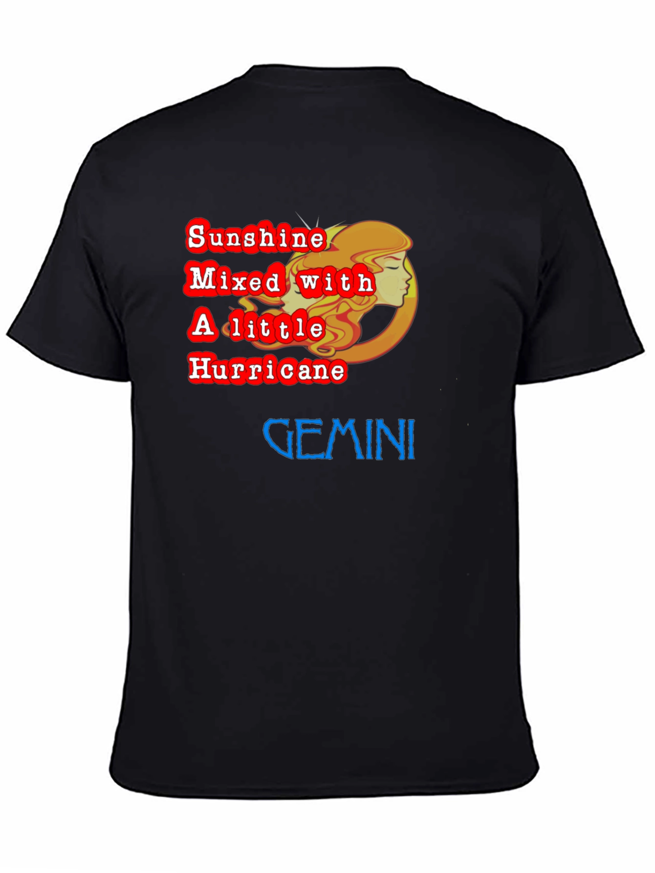 Gemini Zodiac T-Shirt - Sunshine & Hurricane