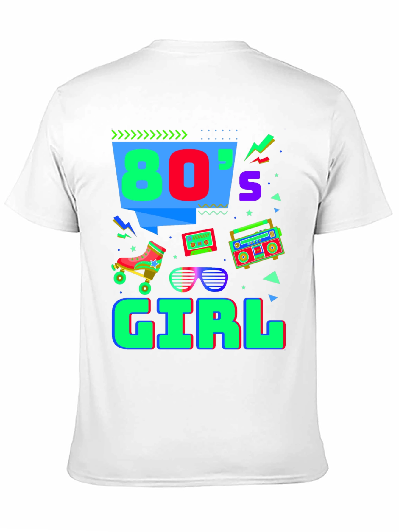 80s Girl T-Shirt - Retro Style