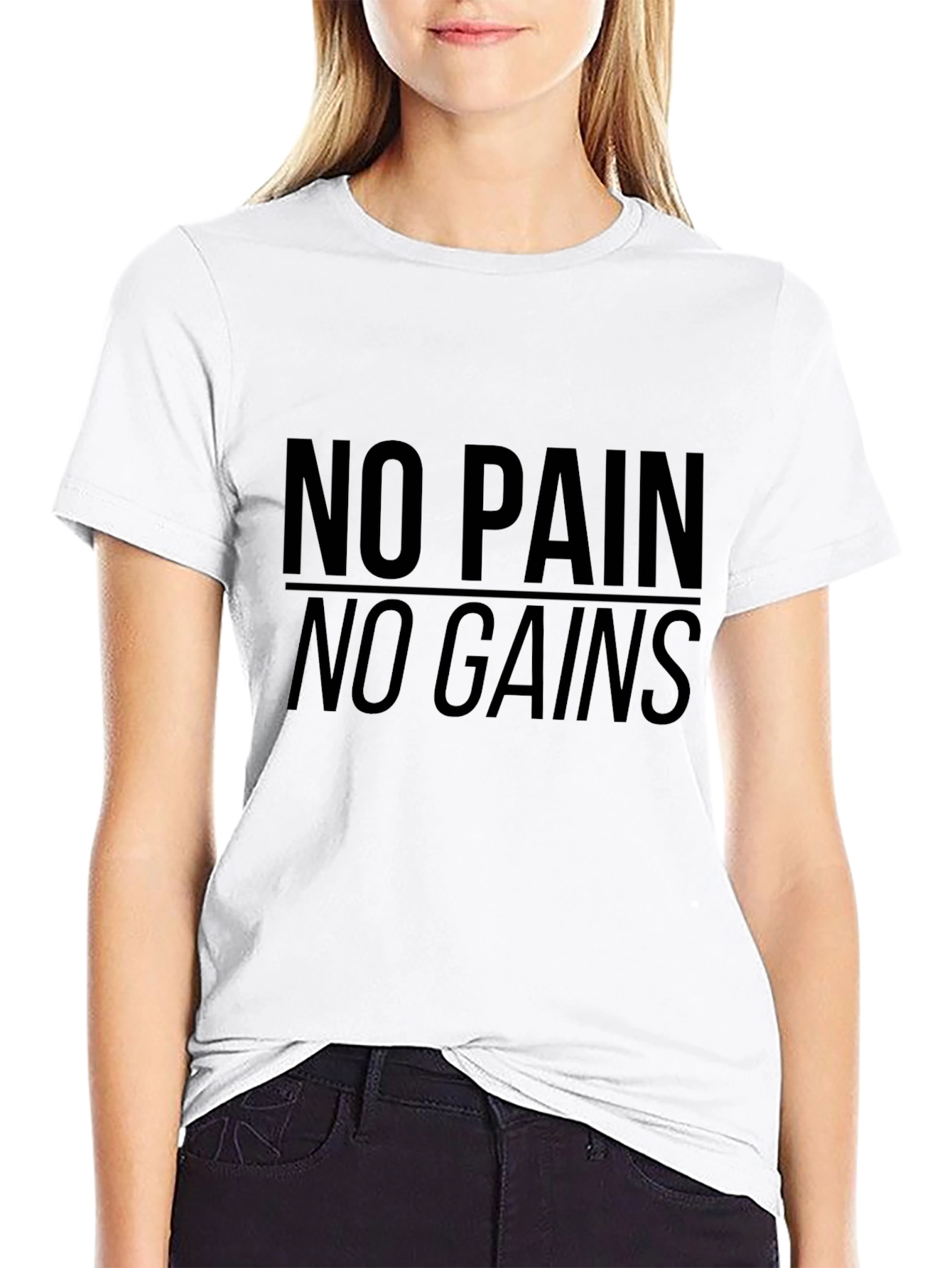 No Pain No Gains Graphic Tee