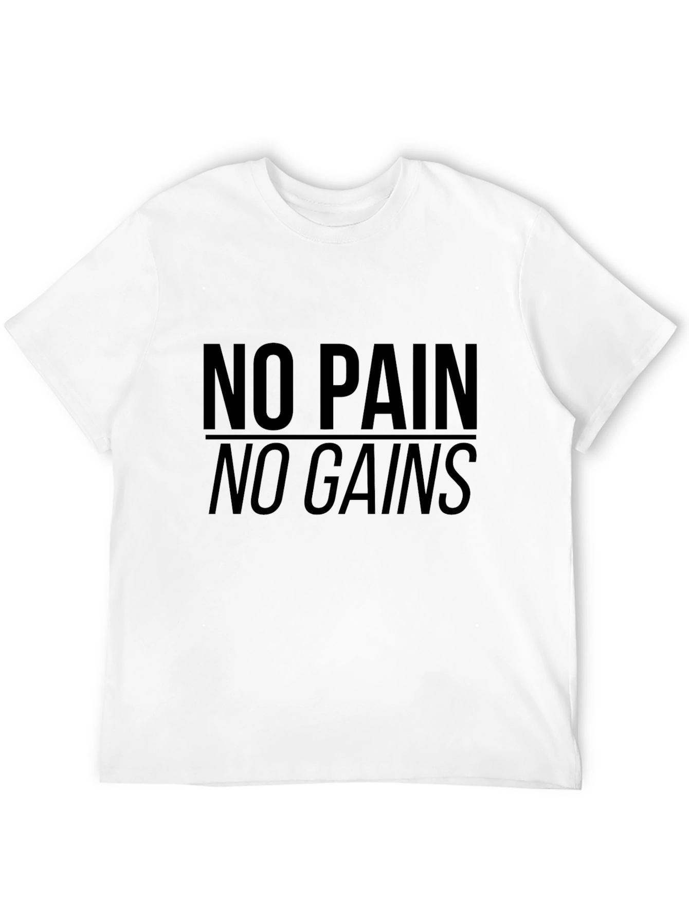 No Pain No Gains Graphic Tee