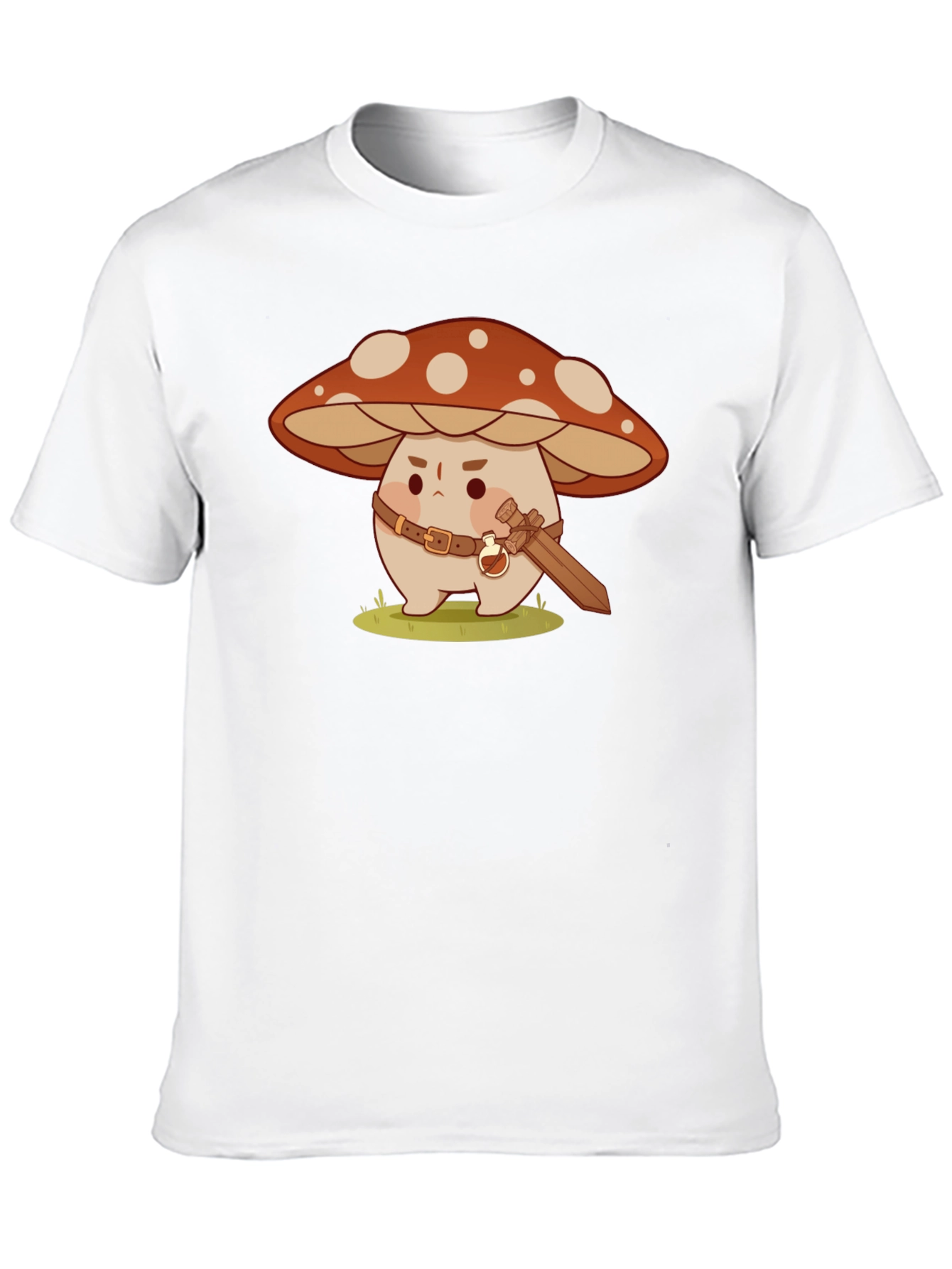 Mushroom Warrior Graphic T-Shirt
