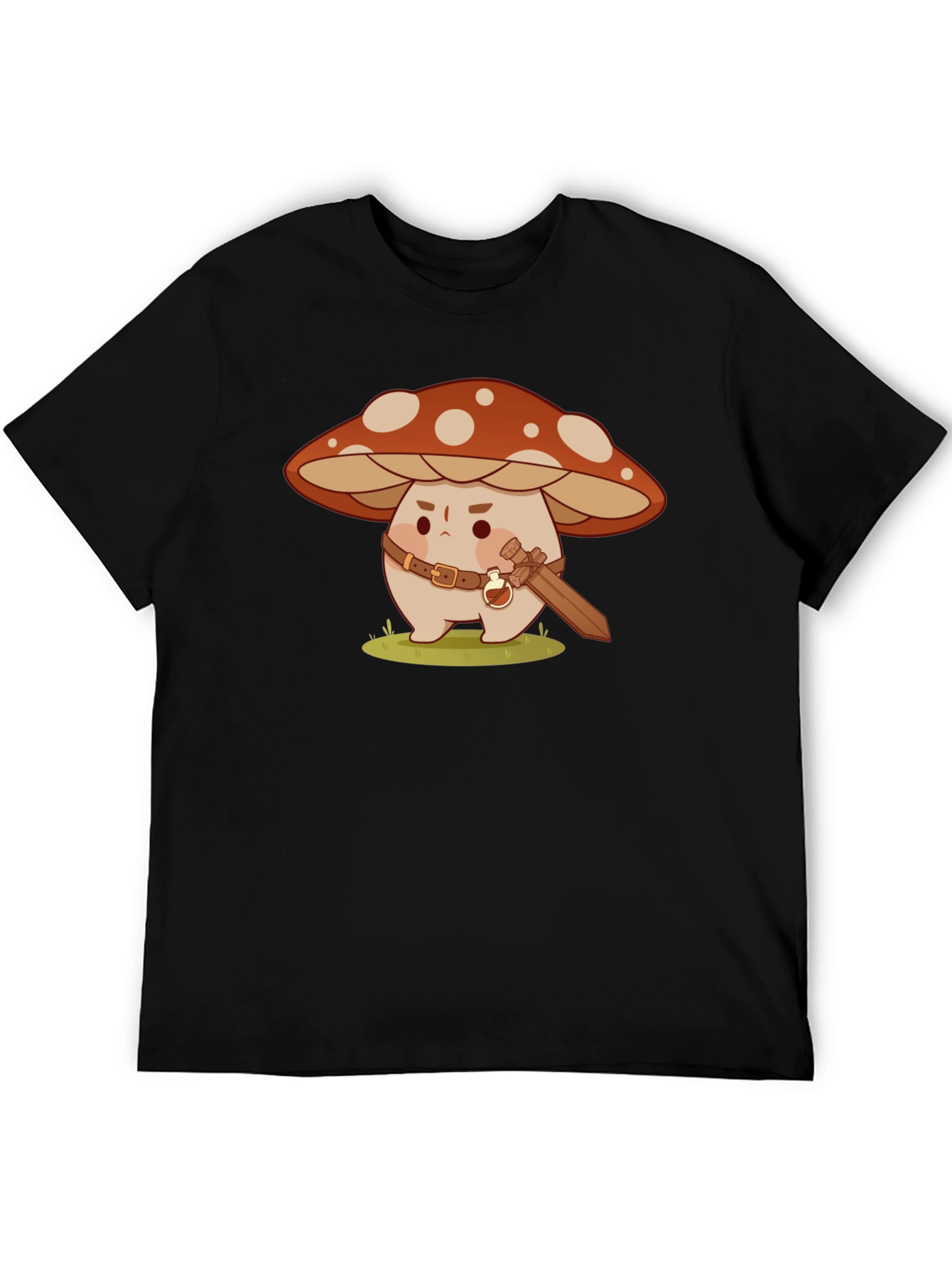 Mushroom Warrior Graphic T-Shirt