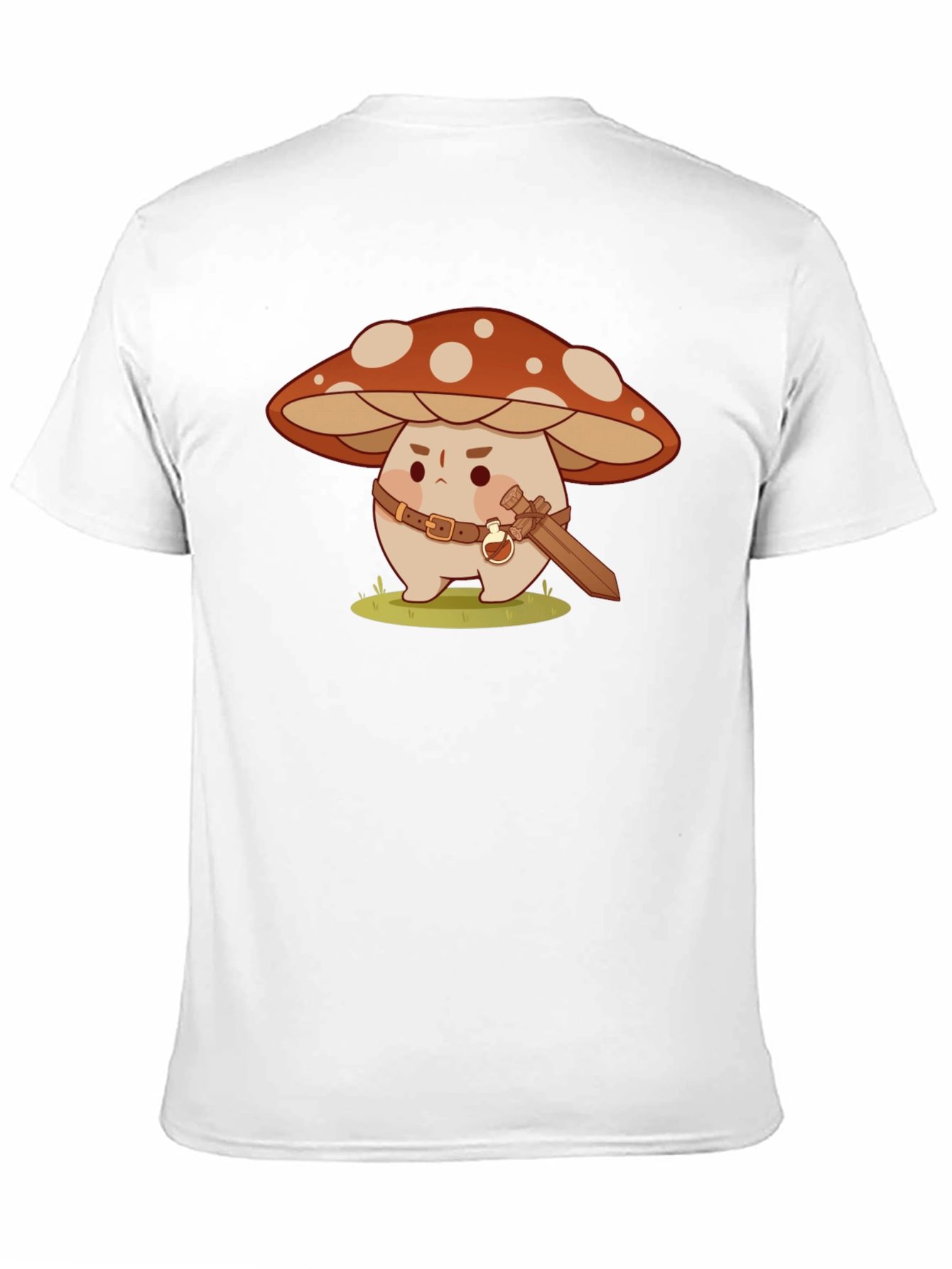 Mushroom Warrior Graphic T-Shirt