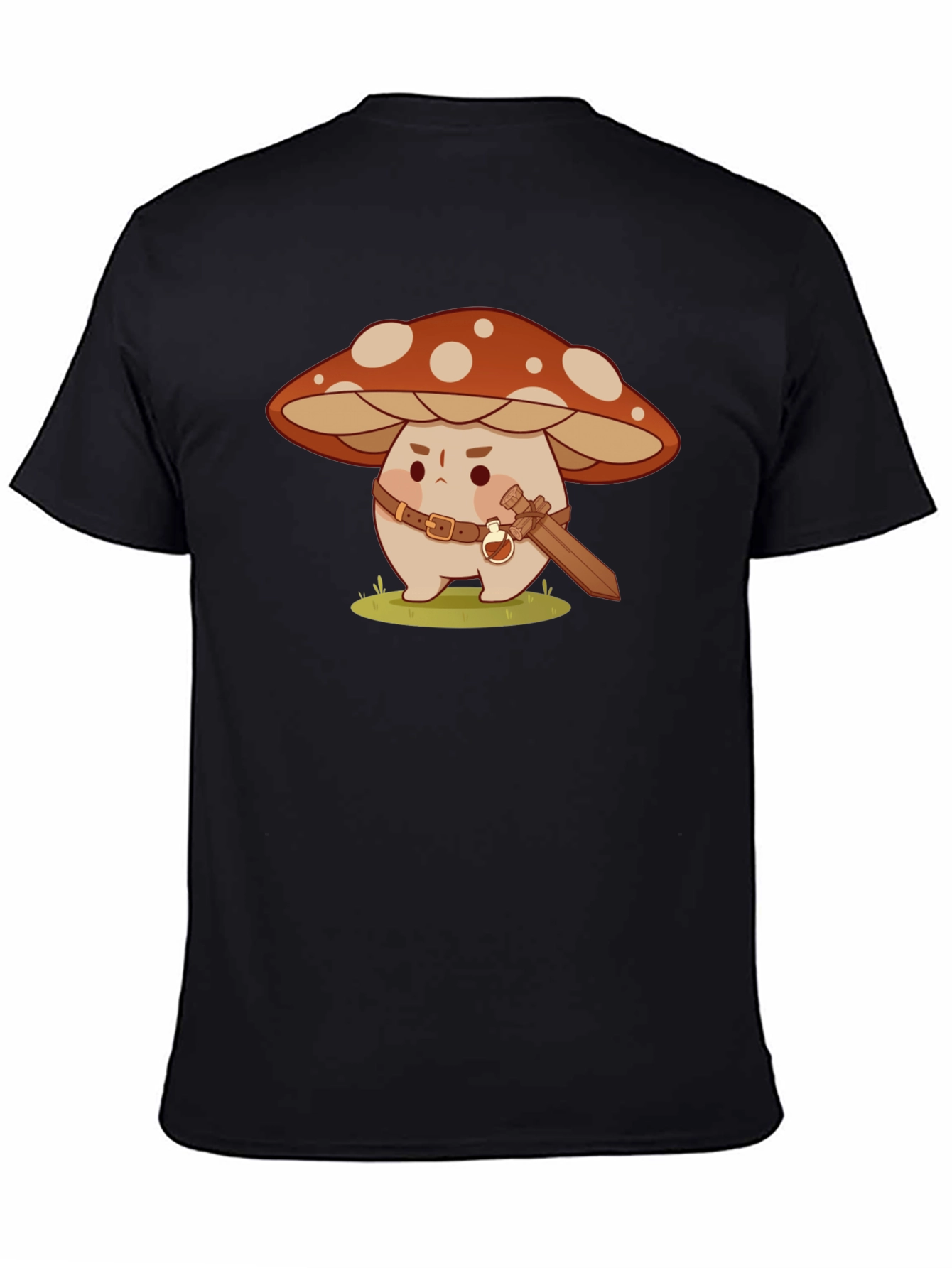 Mushroom Warrior Graphic T-Shirt