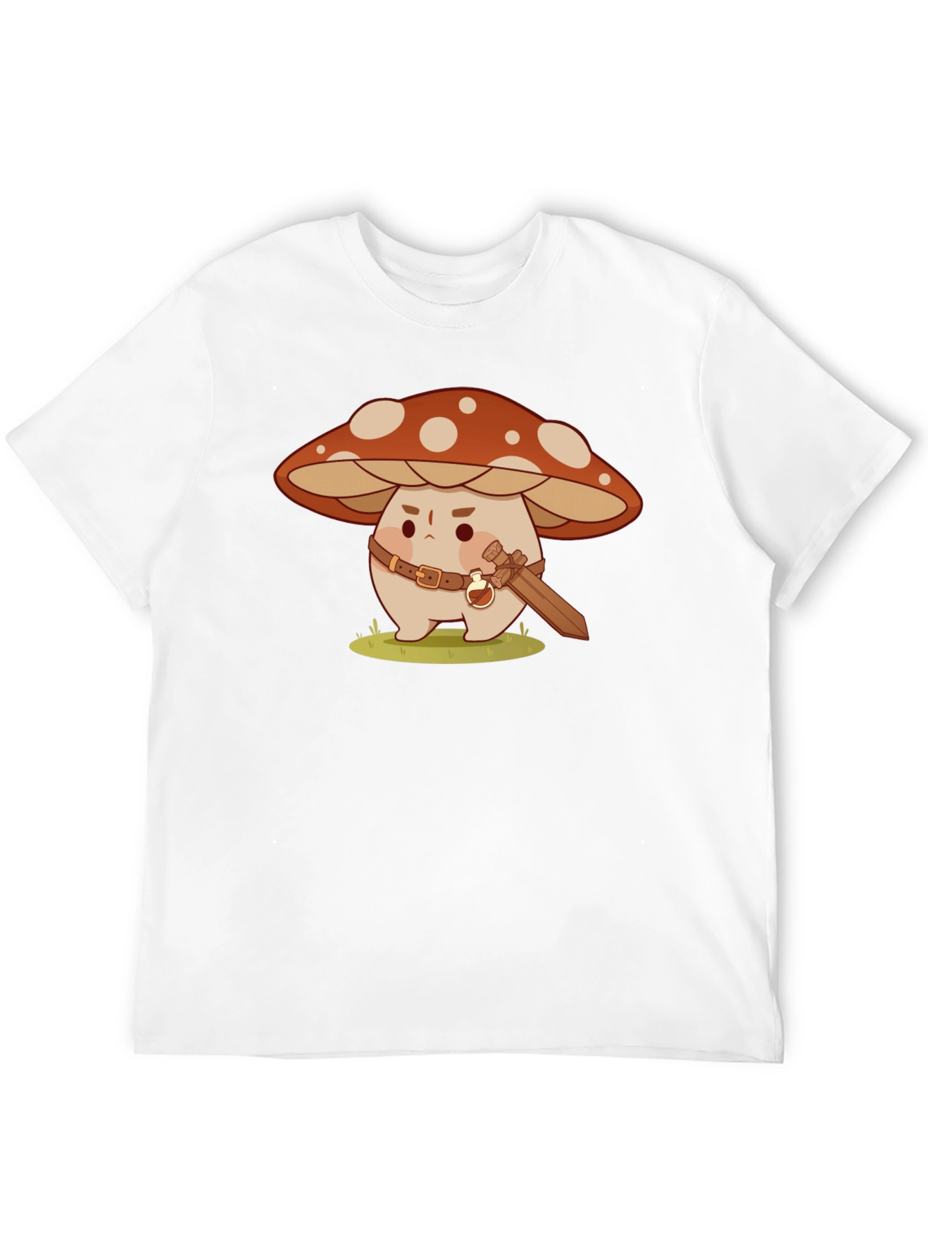 Mushroom Warrior Graphic T-Shirt