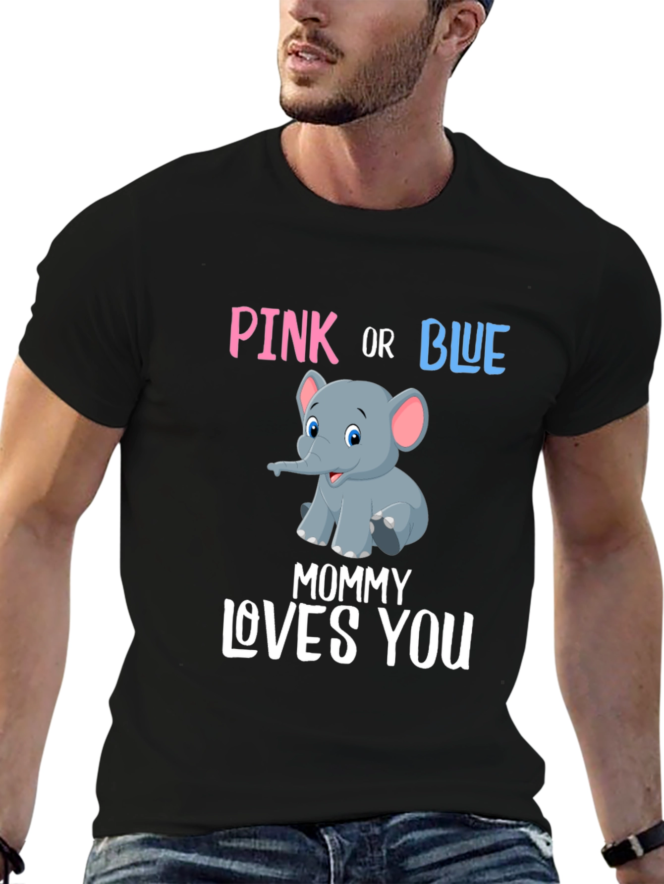 Pink or Blue Baby Shower T-Shirt