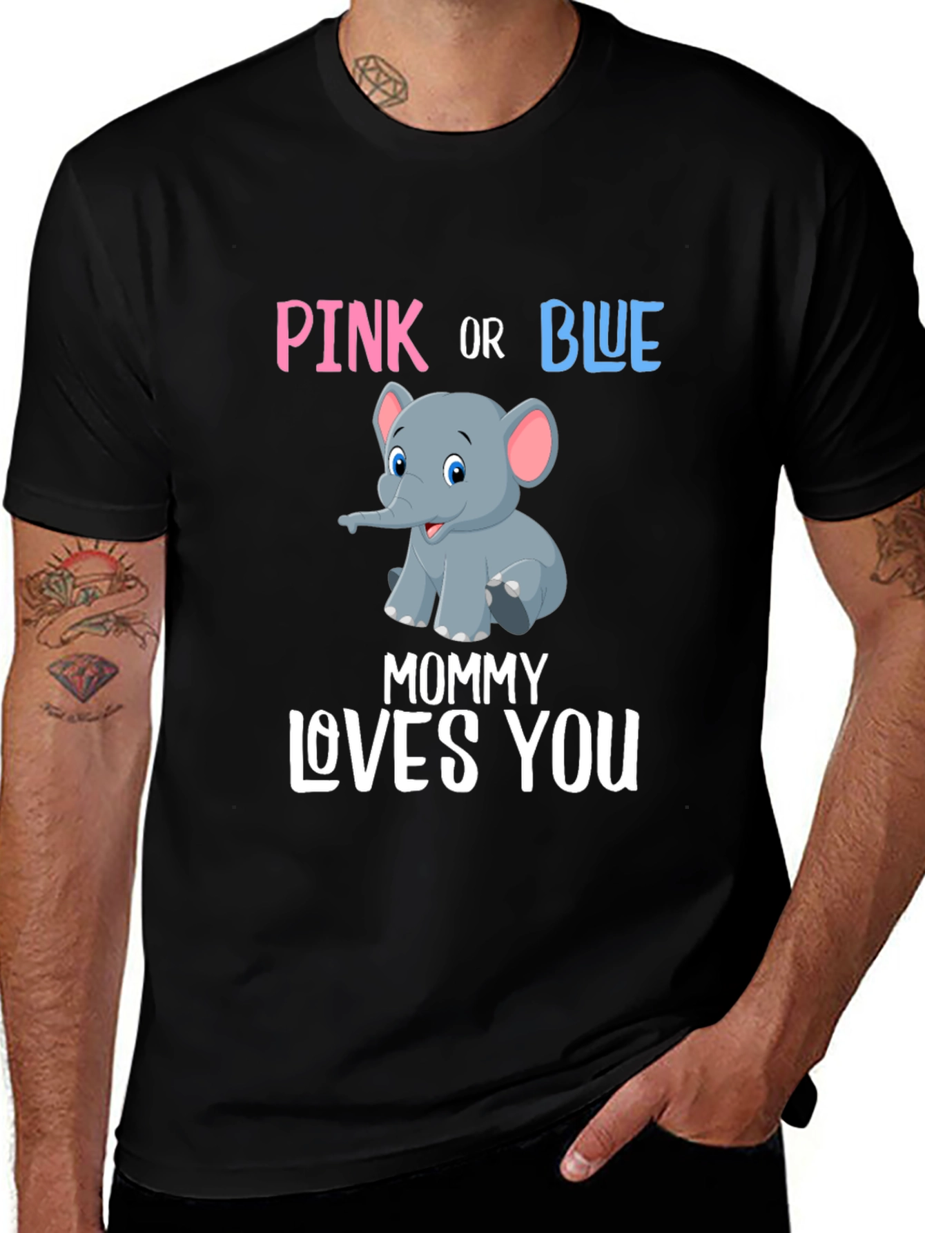 Pink or Blue Baby Shower T-Shirt