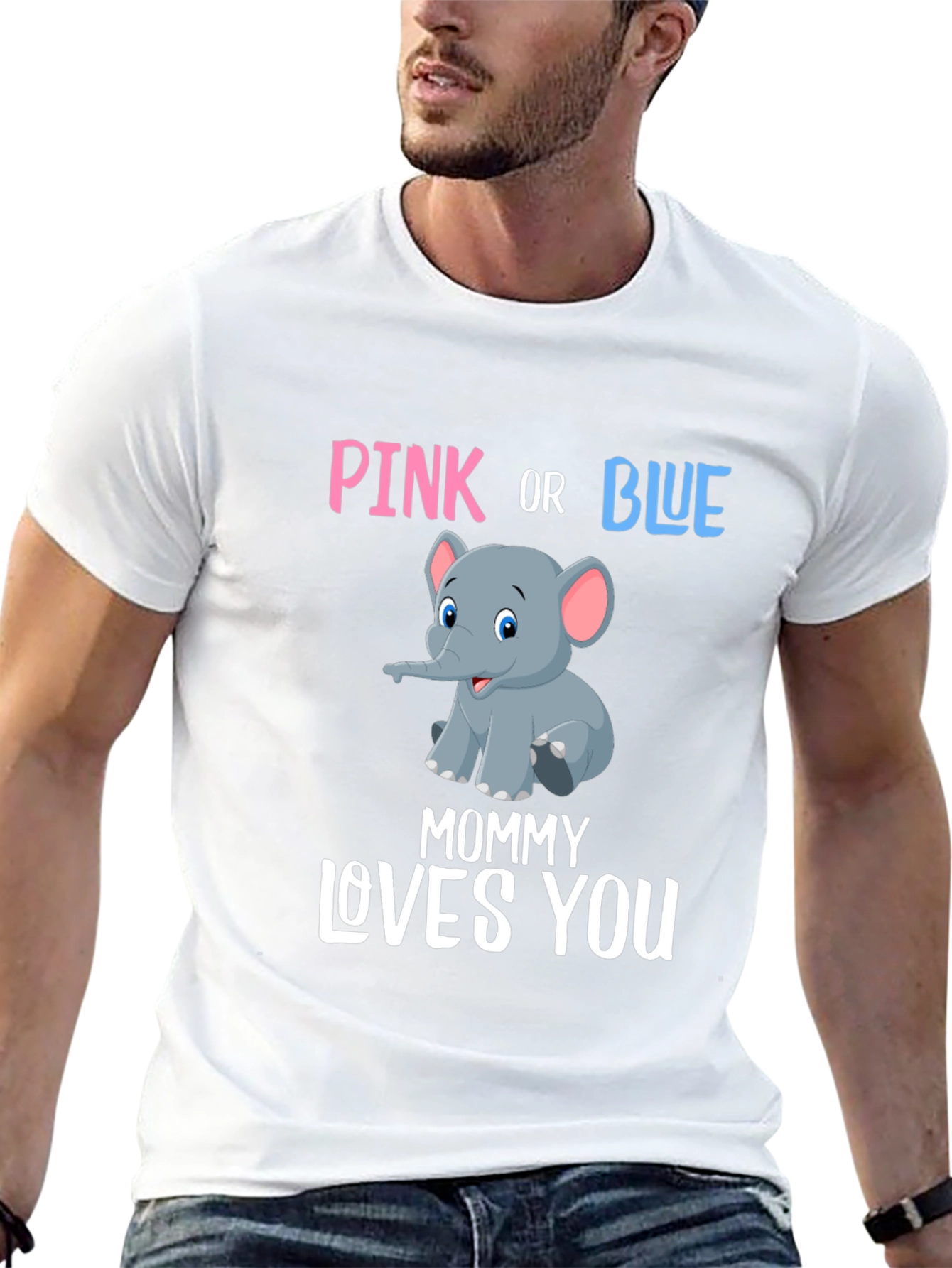 Pink or Blue Baby Shower T-Shirt