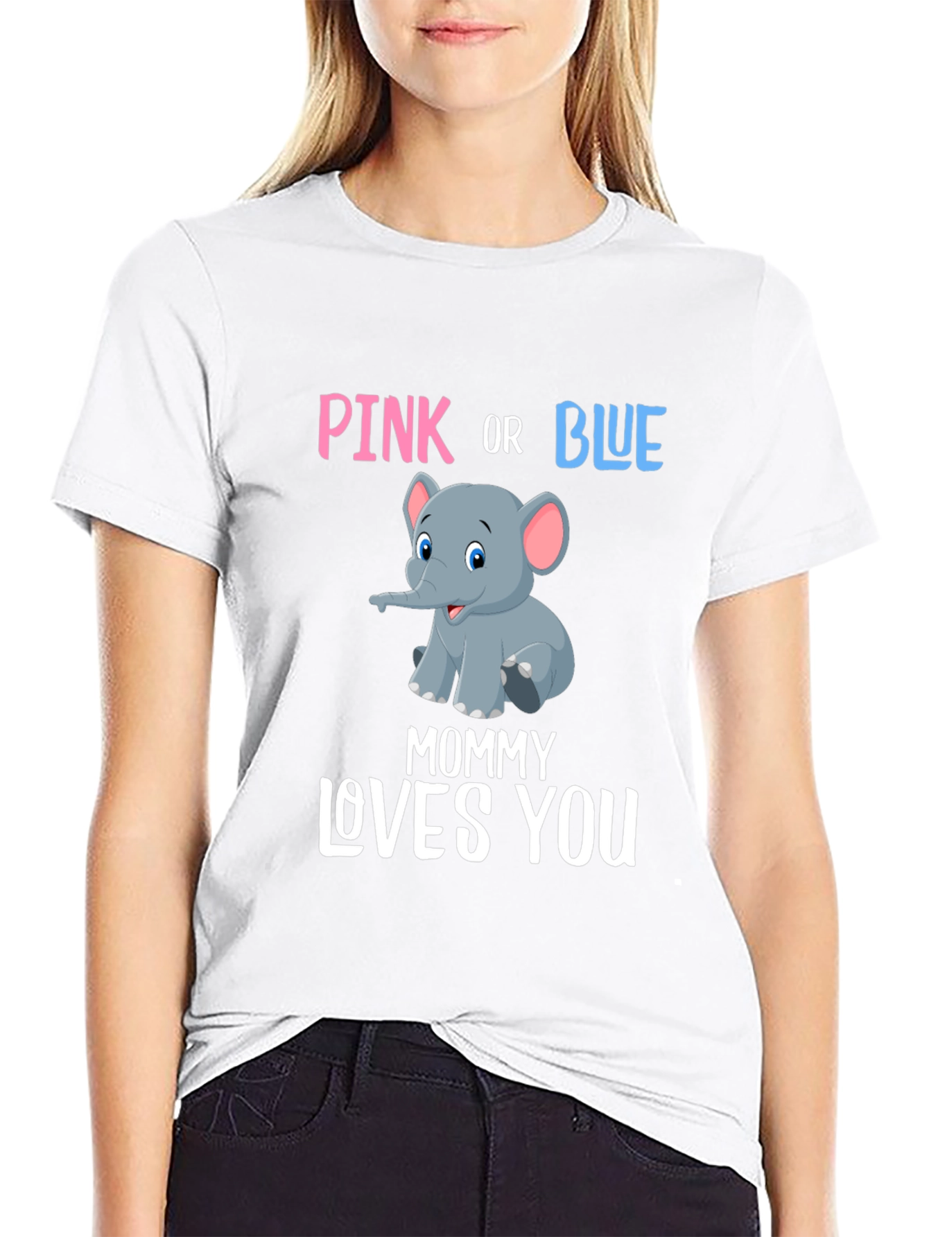 Pink or Blue Baby Shower T-Shirt