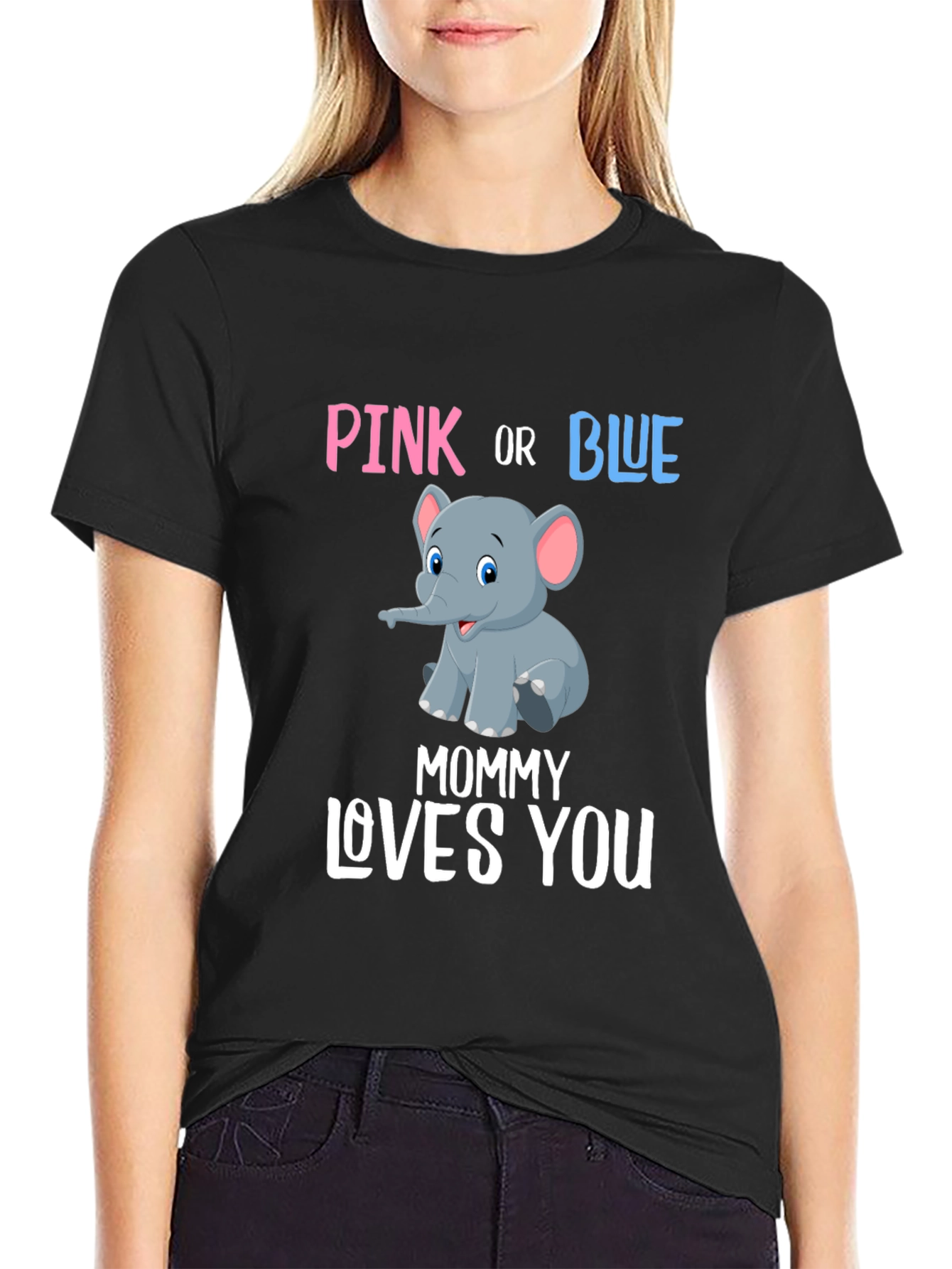 Pink or Blue Baby Shower T-Shirt