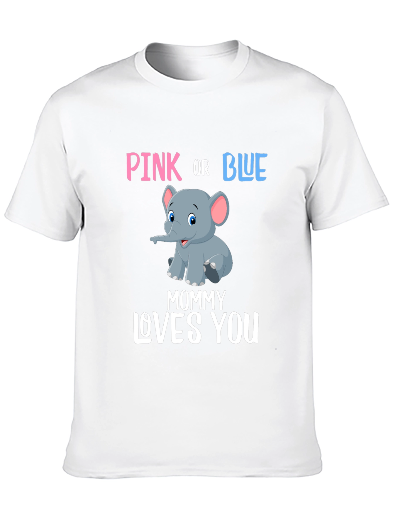 Pink or Blue Baby Shower T-Shirt