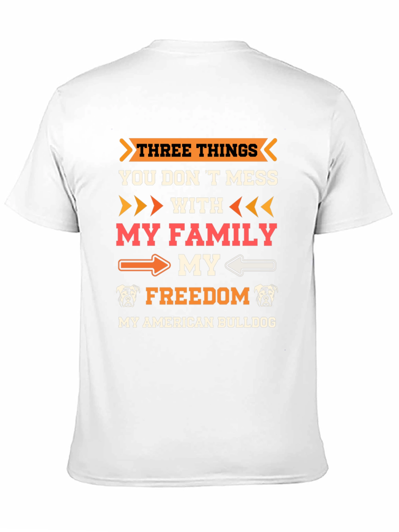 American Bulldog T-Shirt: Family Freedom