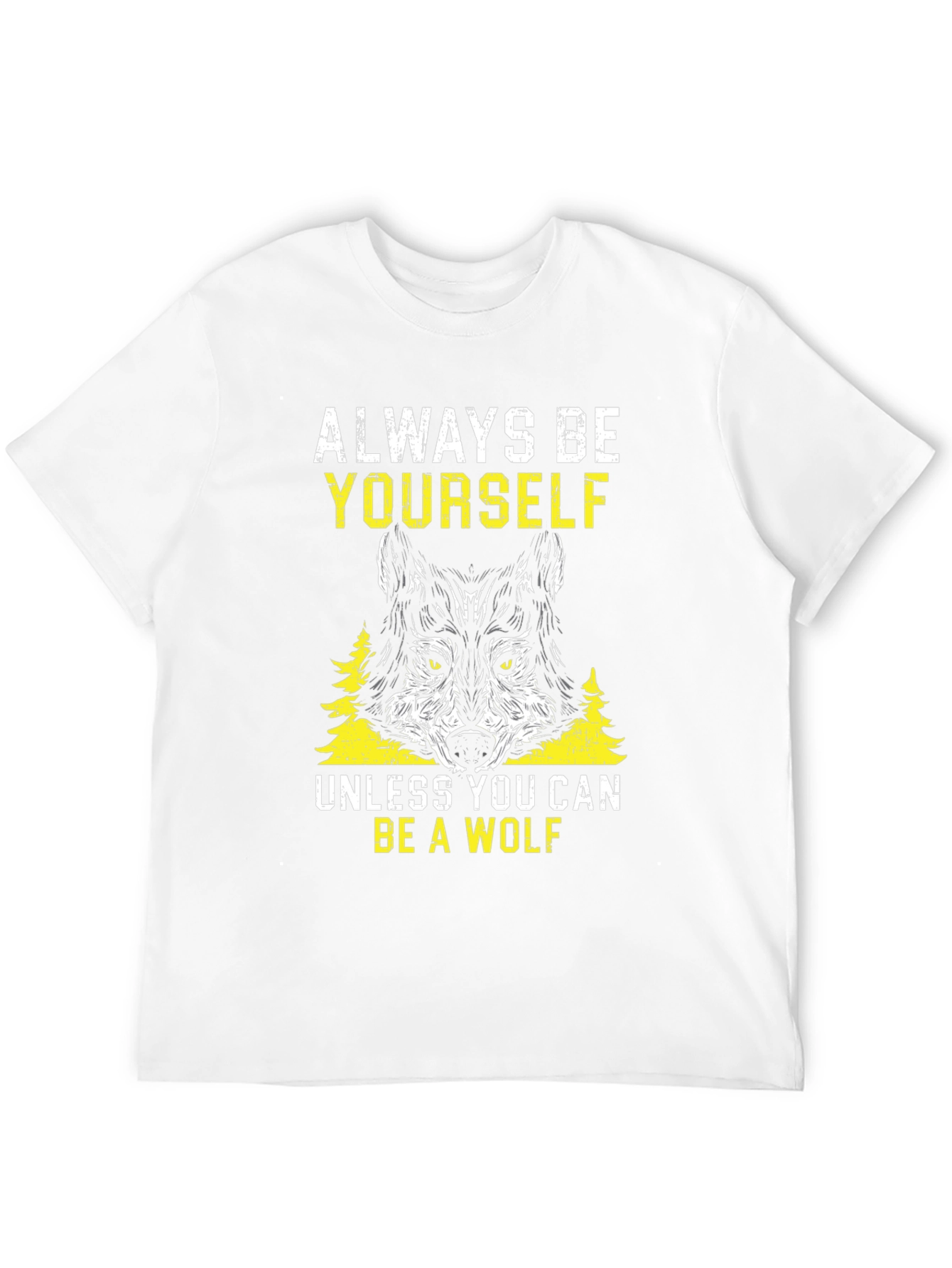 Wolf Graphic Print T-Shirt