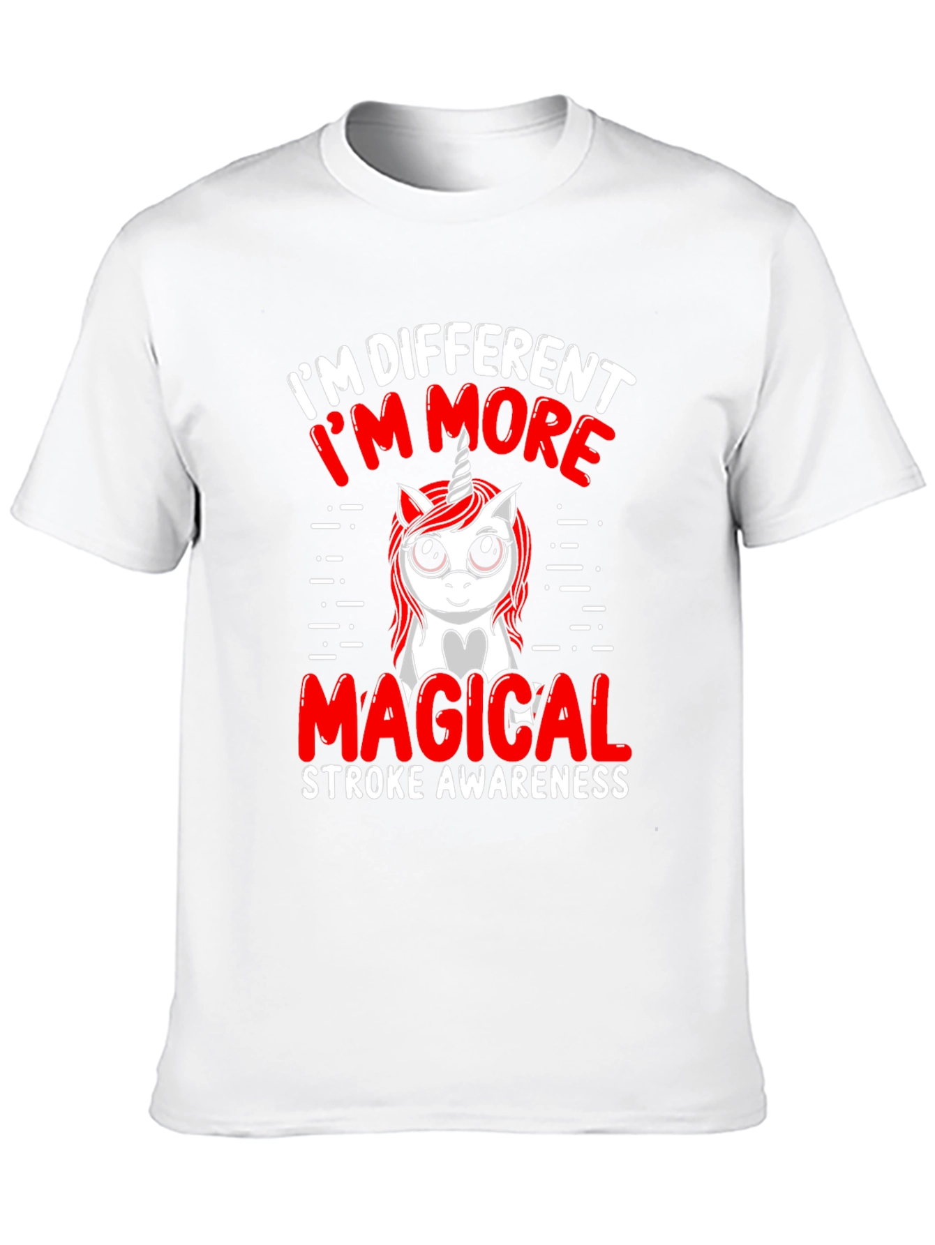 Magical Unicorn Stroke Awareness T-Shirt