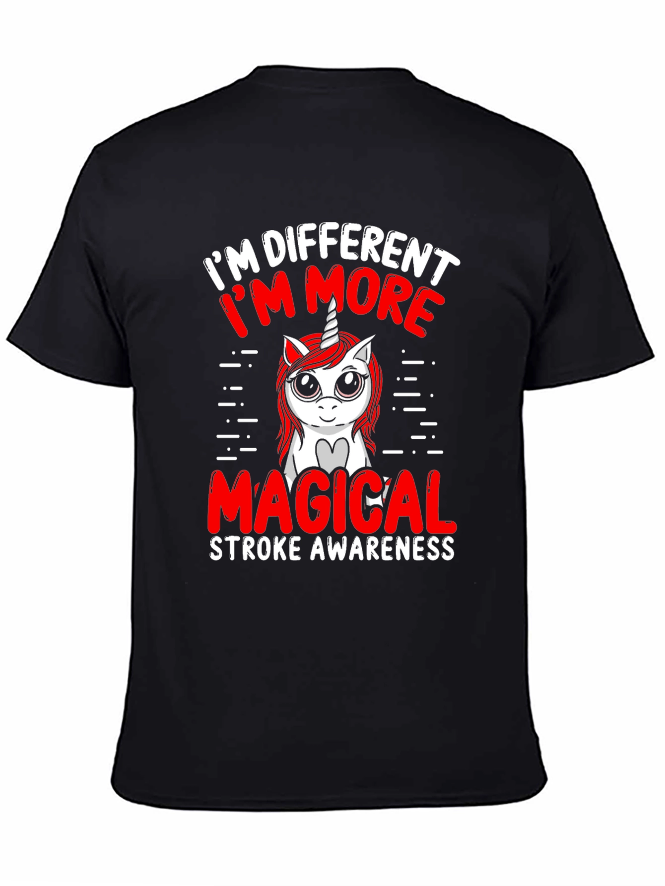 Magical Unicorn Stroke Awareness T-Shirt