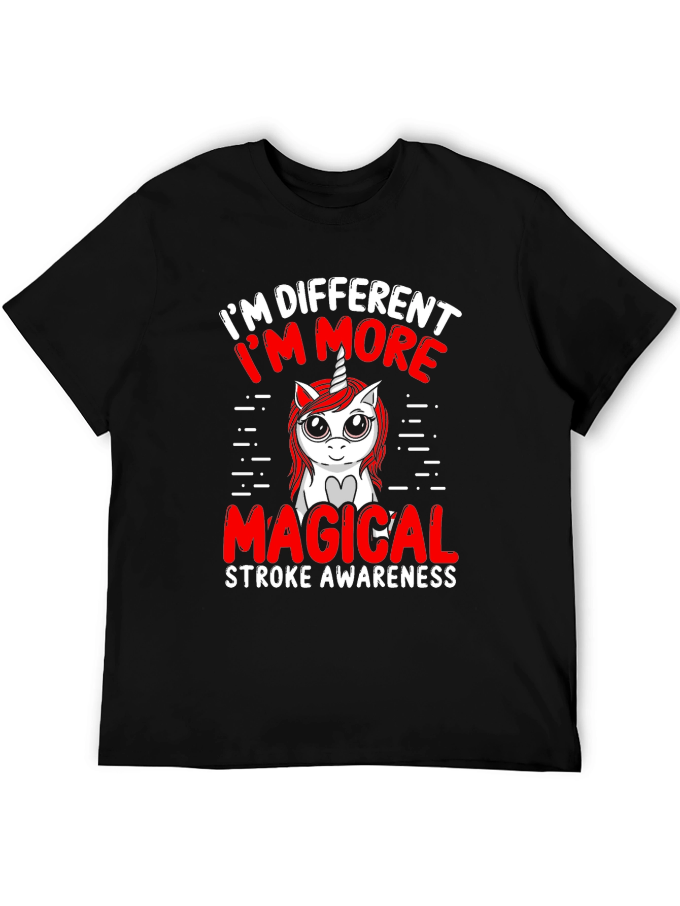 Magical Unicorn Stroke Awareness T-Shirt