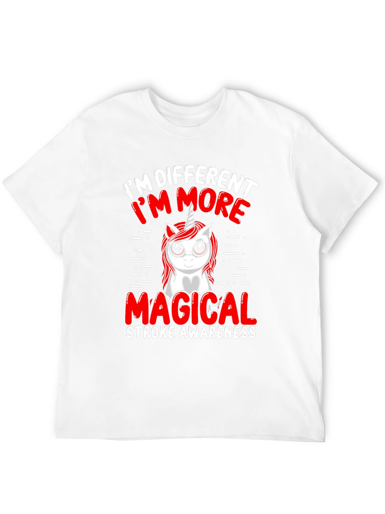 Magical Unicorn Stroke Awareness T-Shirt