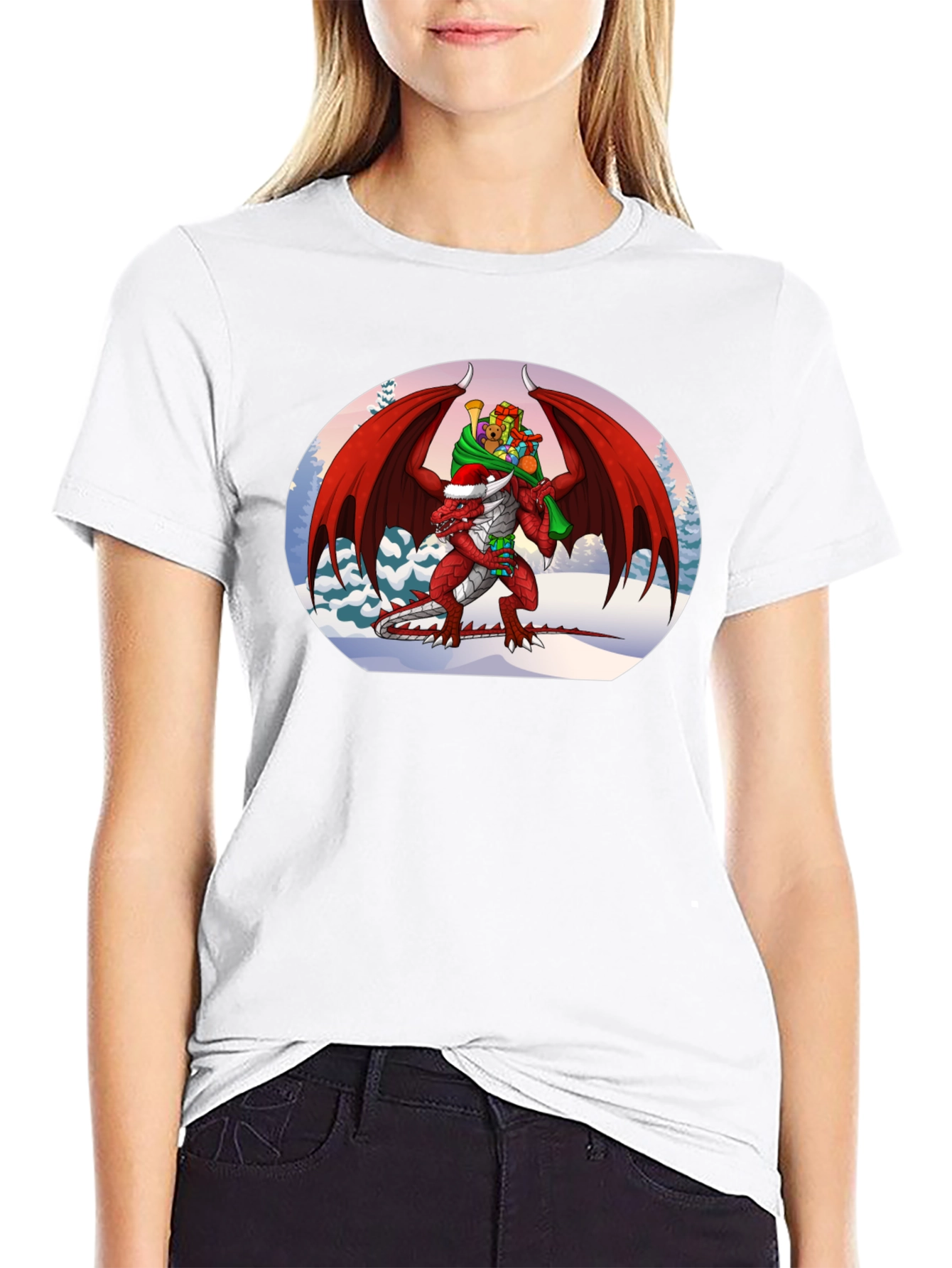 Christmas Dragon T-Shirt