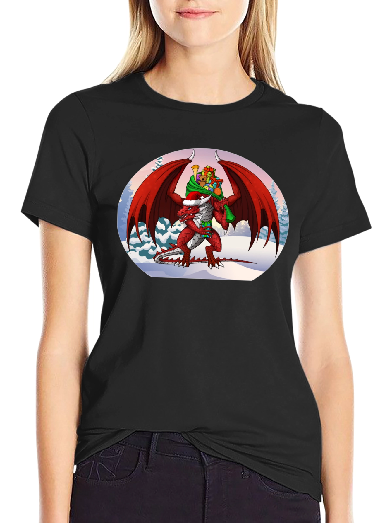 Christmas Dragon T-Shirt
