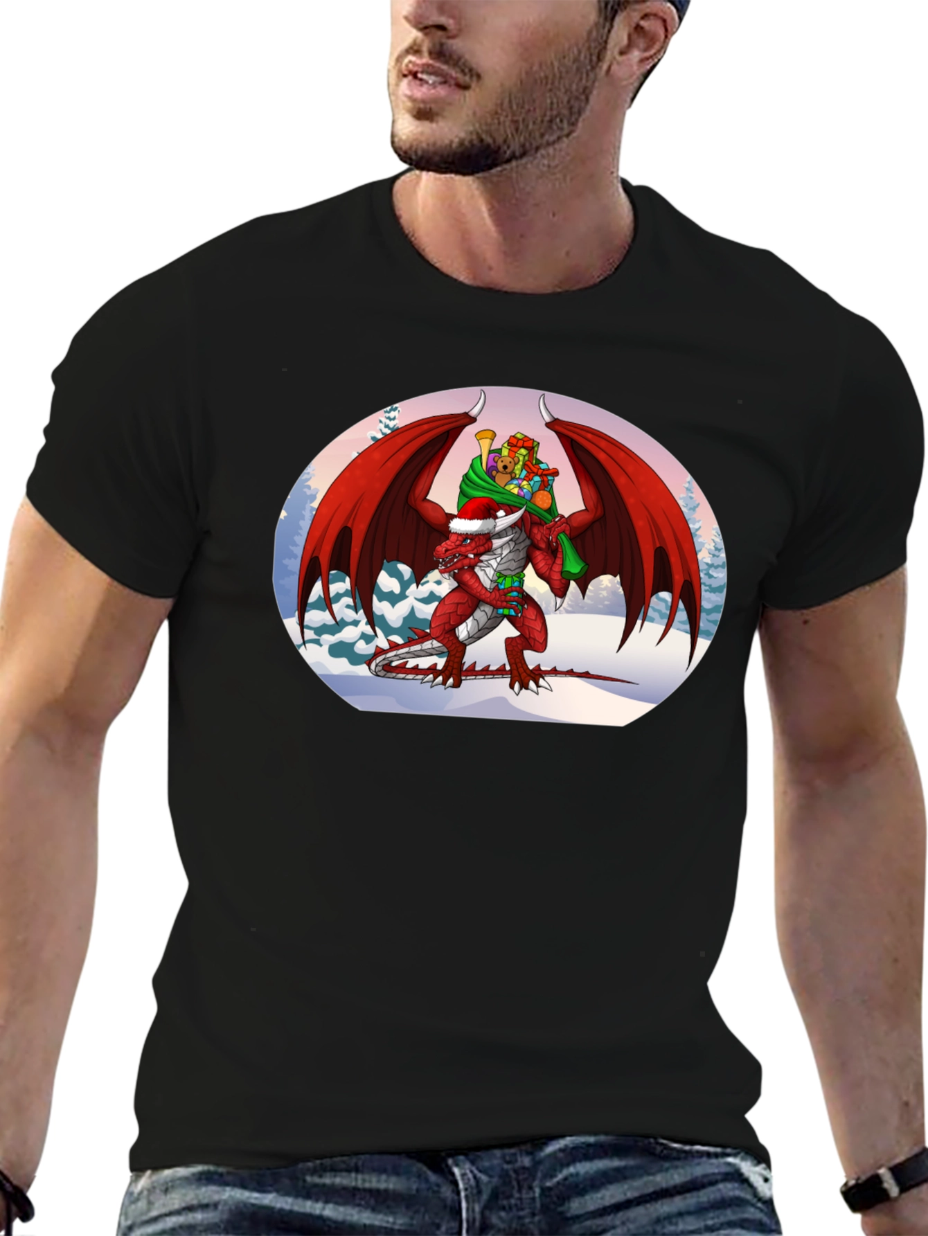 Christmas Dragon T-Shirt