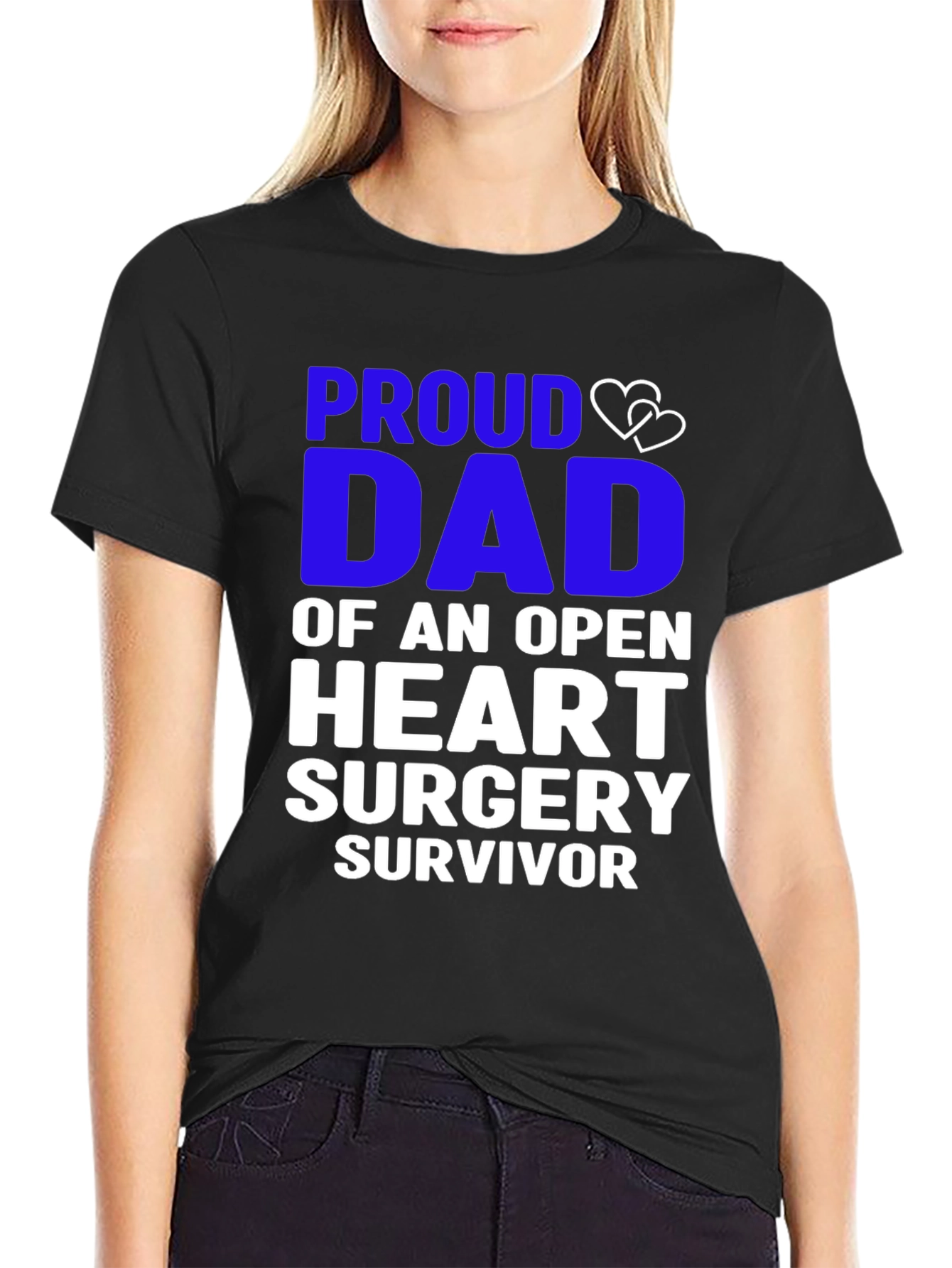 Proud Dad Open Heart Surgery Survivor T-Shirt