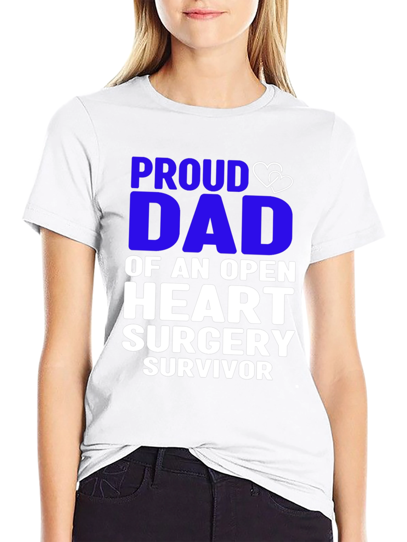 Proud Dad Open Heart Surgery Survivor T-Shirt
