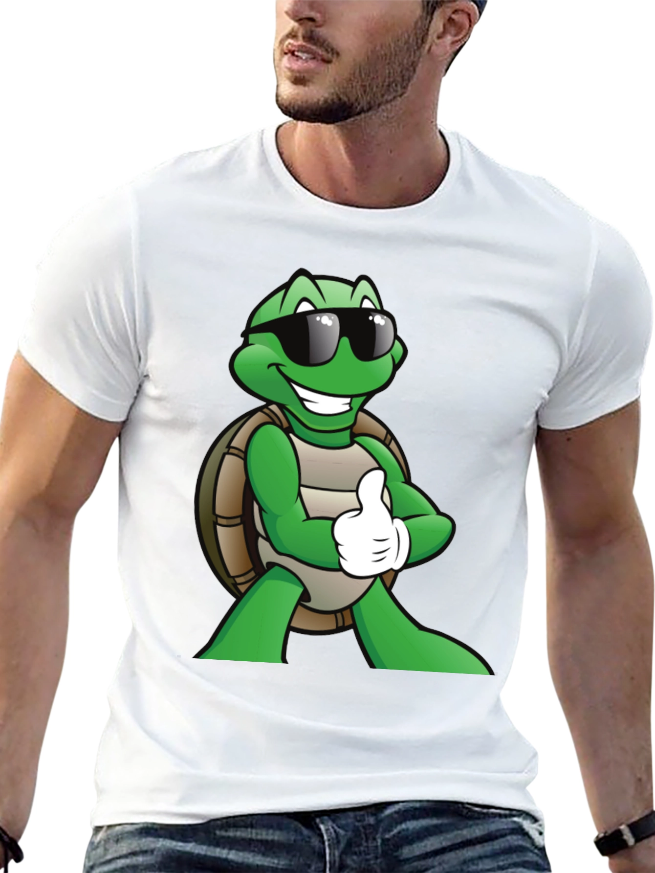 Cool Turtle Graphic Tee