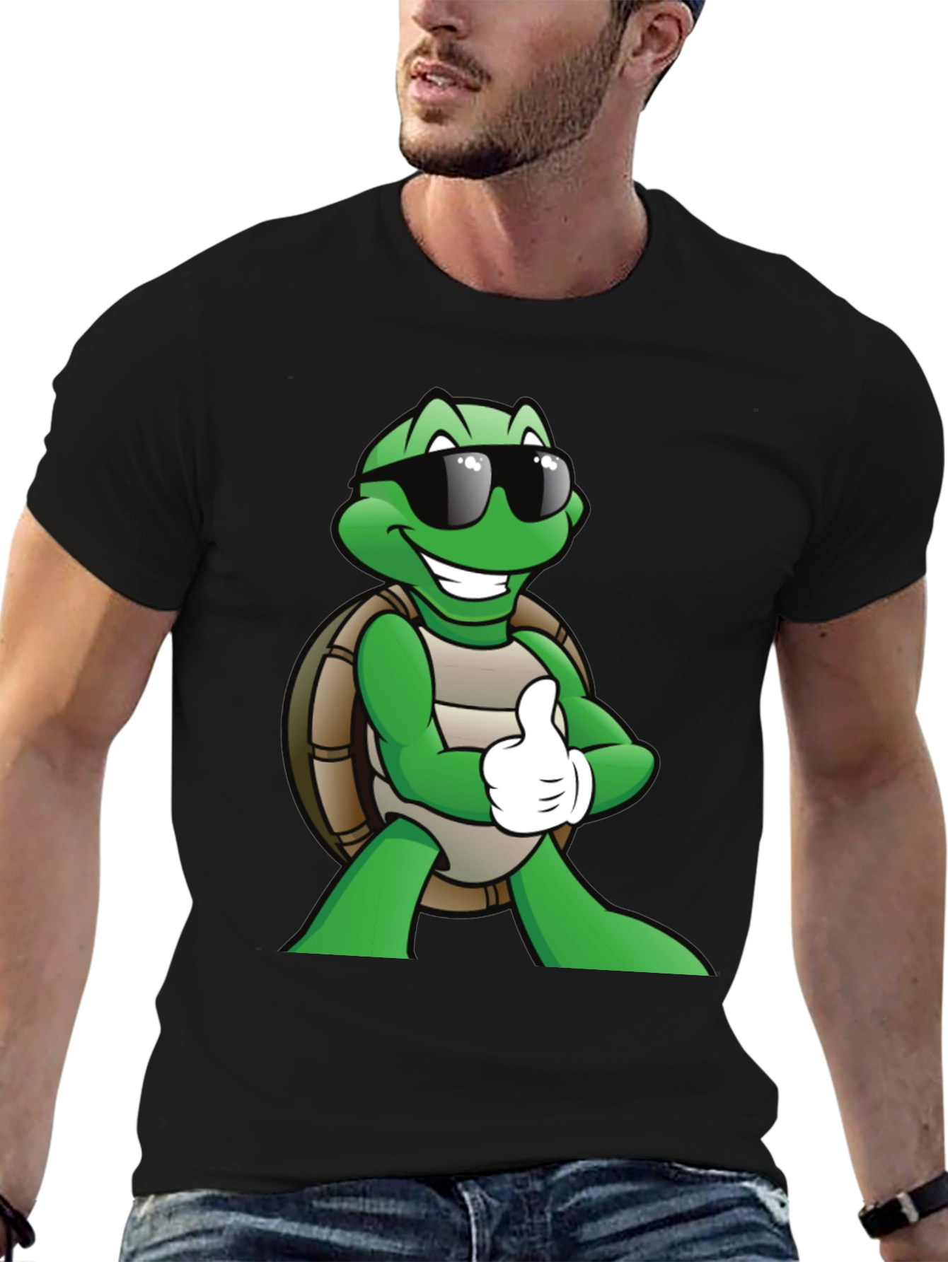 Cool Turtle Graphic Tee