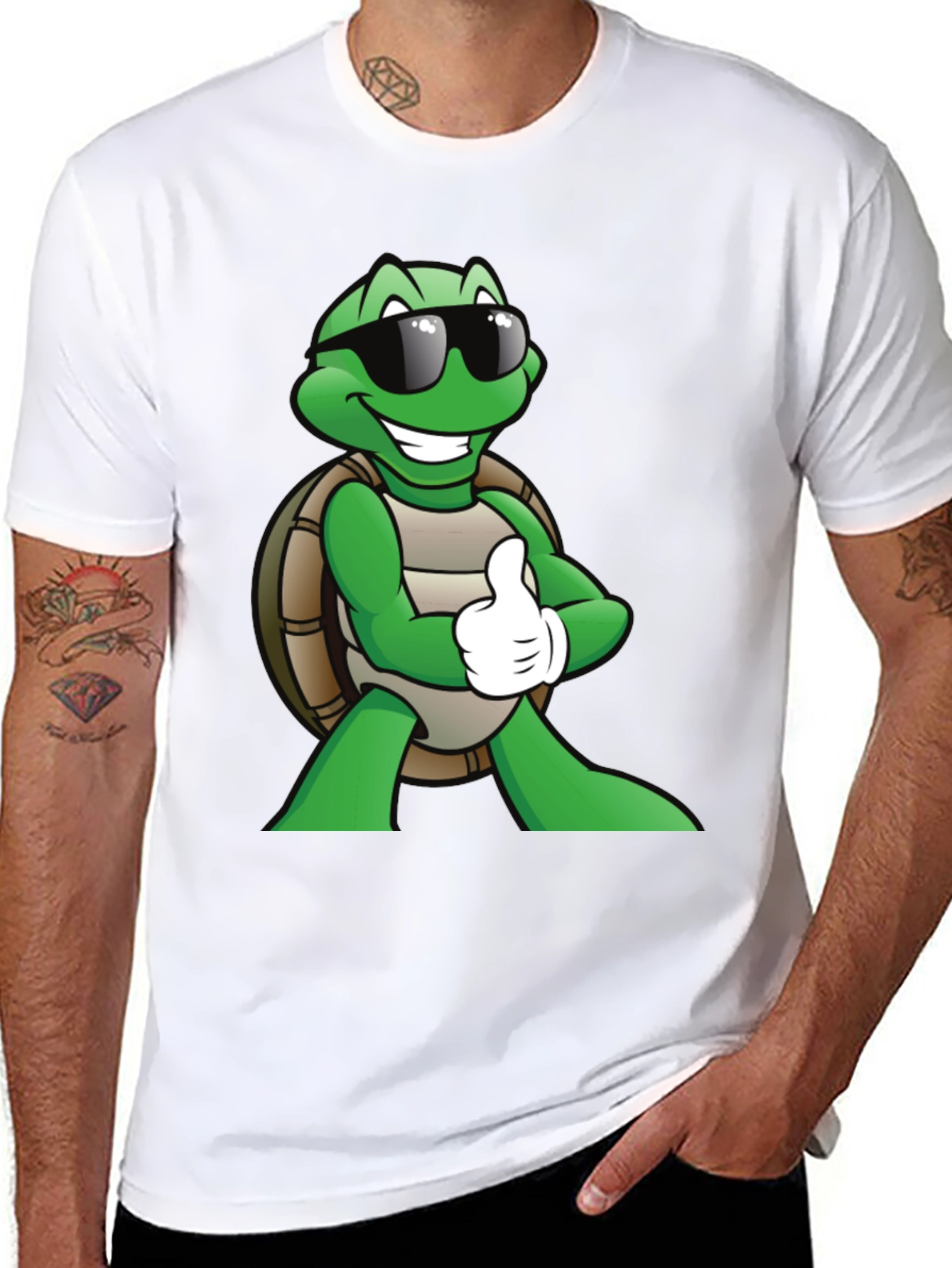 Cool Turtle Graphic Tee