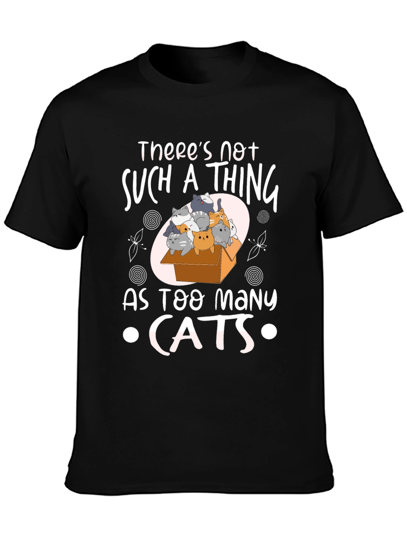 Cat Lover Tee - Too Many Cats Graphic T-Shirt