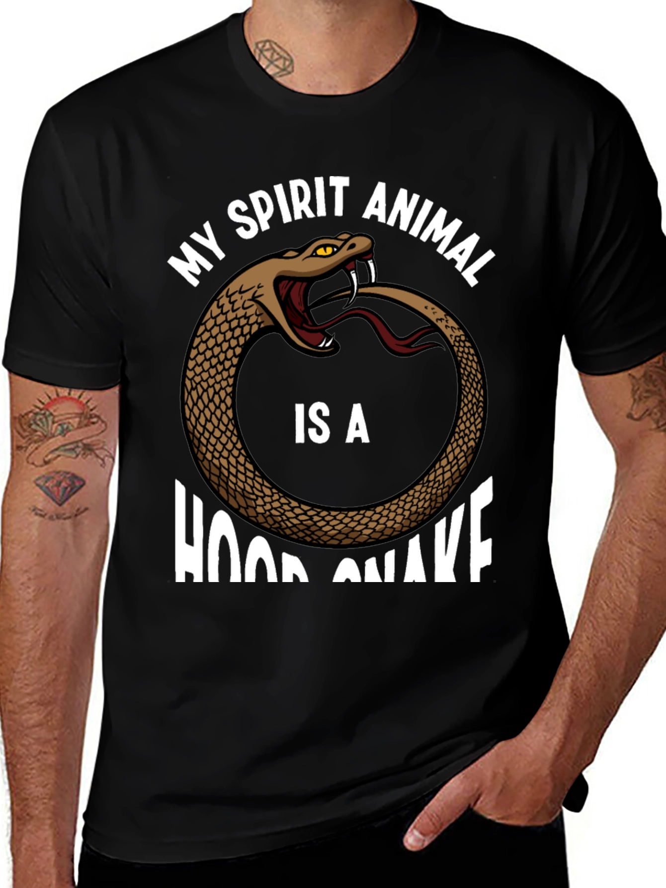 Spirit Animal Hood Snake T-Shirt